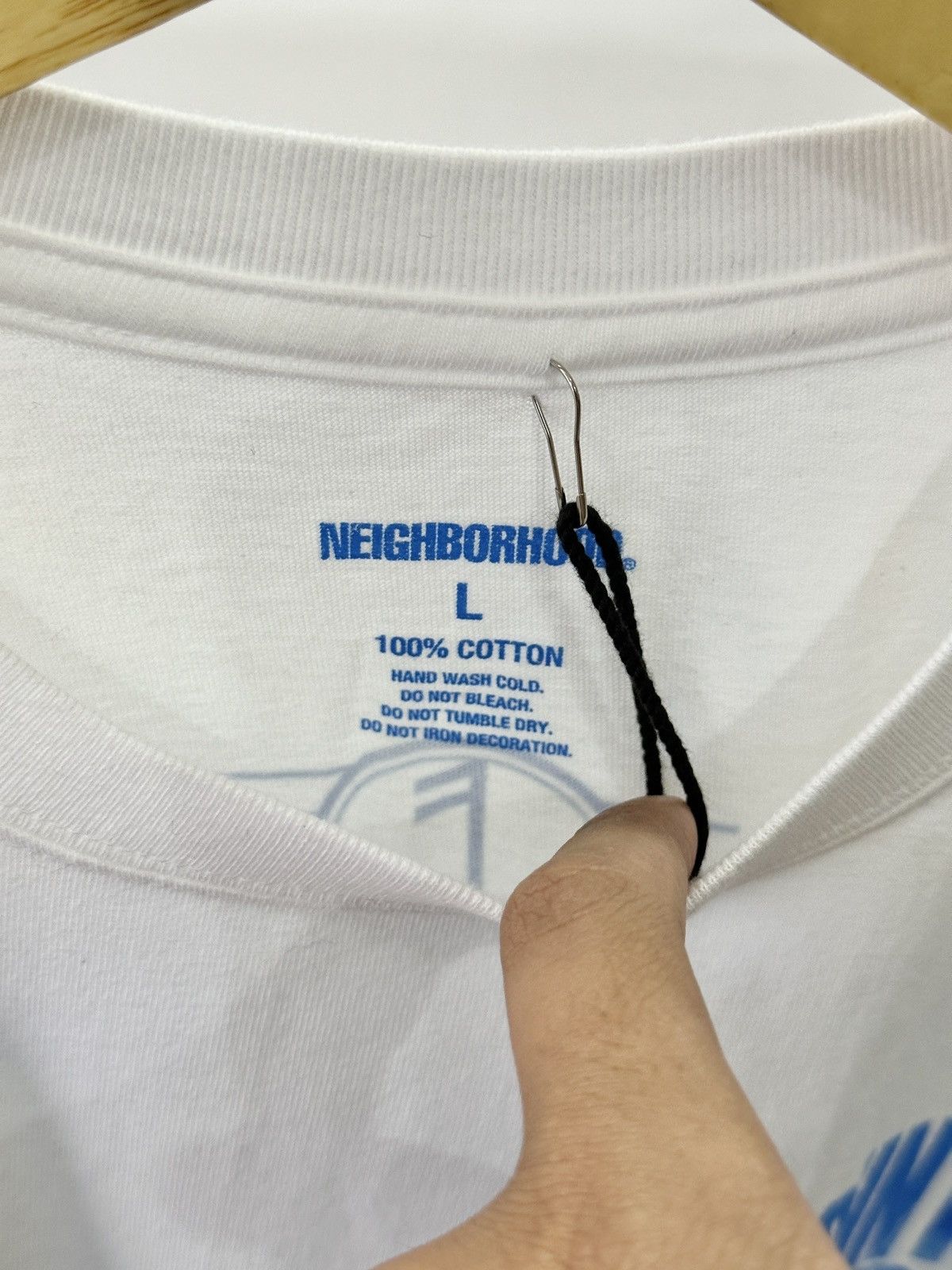 Neighborhood Neighborhood X John Mayers LS tee "White" - L Size US L / EU 52-54 / 3 - 3 Thumbnail