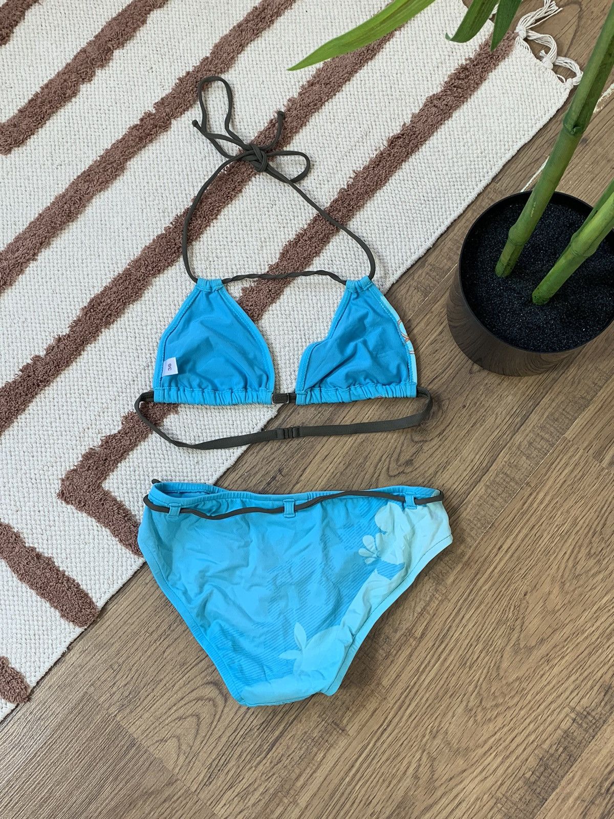 Adidas VINTAGE ADIDAS 2000s FLOWERS STYLE SWIMSUIT Size ONE SIZE - 7 Thumbnail