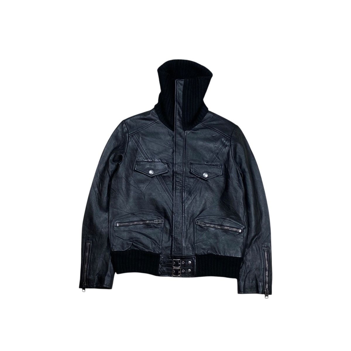 Coach Coach 1941 Bikers Leather Jacket Boxy Fit Size US M / EU 48-50 / 2 - 1 Thumbnail