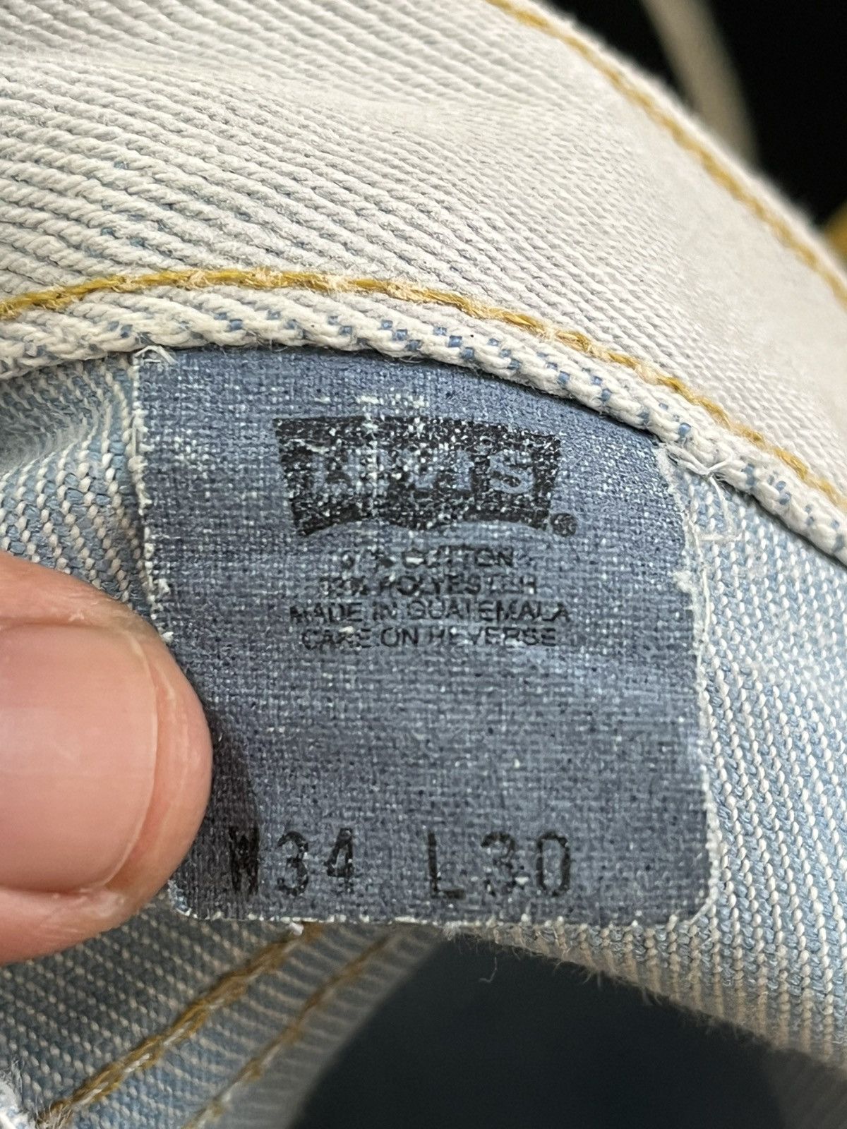 LVC × Levi's × Levi's Vintage Clothing Vintage Levi’s 517 Flare Bell Bottom Black Tab Denim Size US 31 - 9 Thumbnail