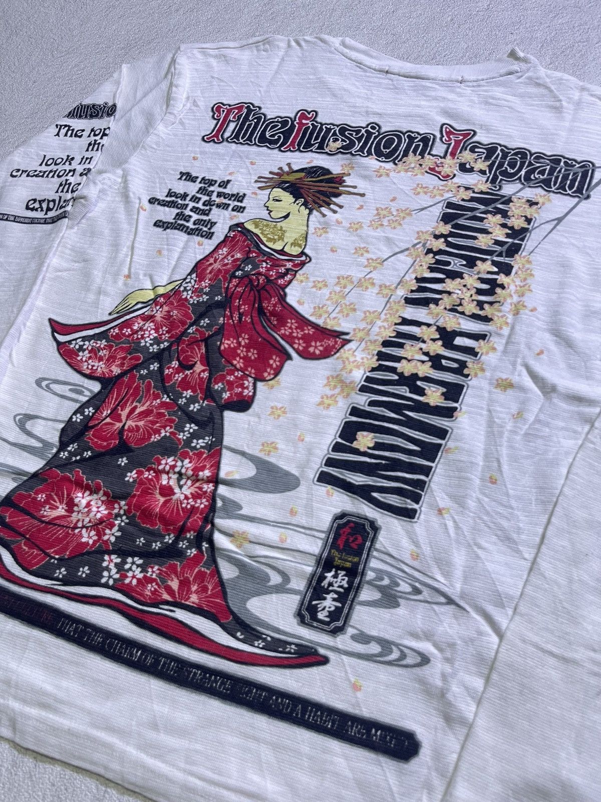 Japanese Brand VTG Y2K long sleeve tshirt japanese style Size US M / EU 48-50 / 2 - 3 Thumbnail