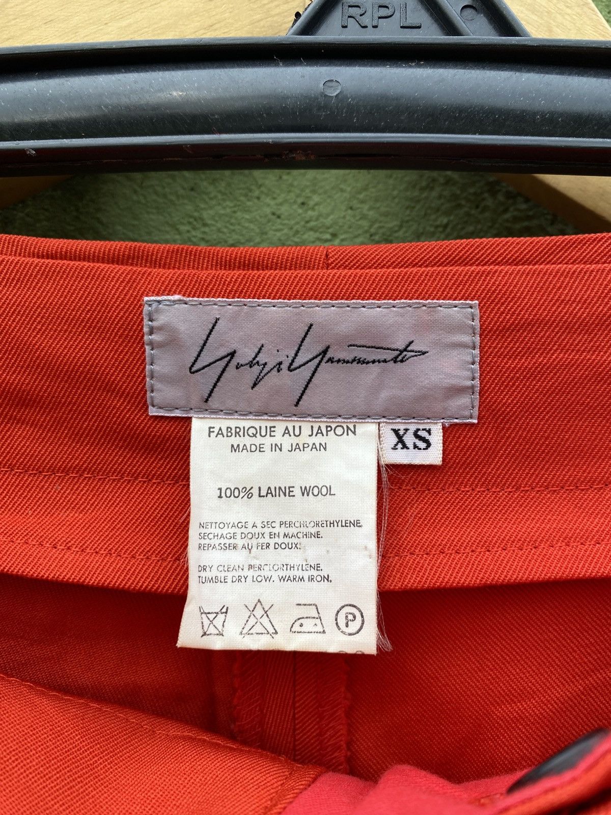 Yohji Yamamoto Yohji Yamamoto Red Pants Runaway Archive Japanese Luxury Size 22" - 9 Thumbnail