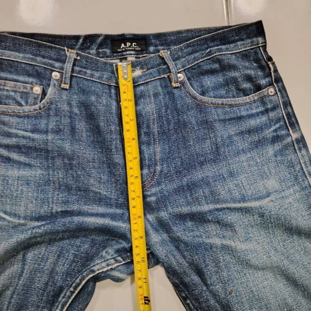 A.P.C. Vintage APC Jeans New Standard Dark Blue Selvedge Size US 31 - 14 Thumbnail