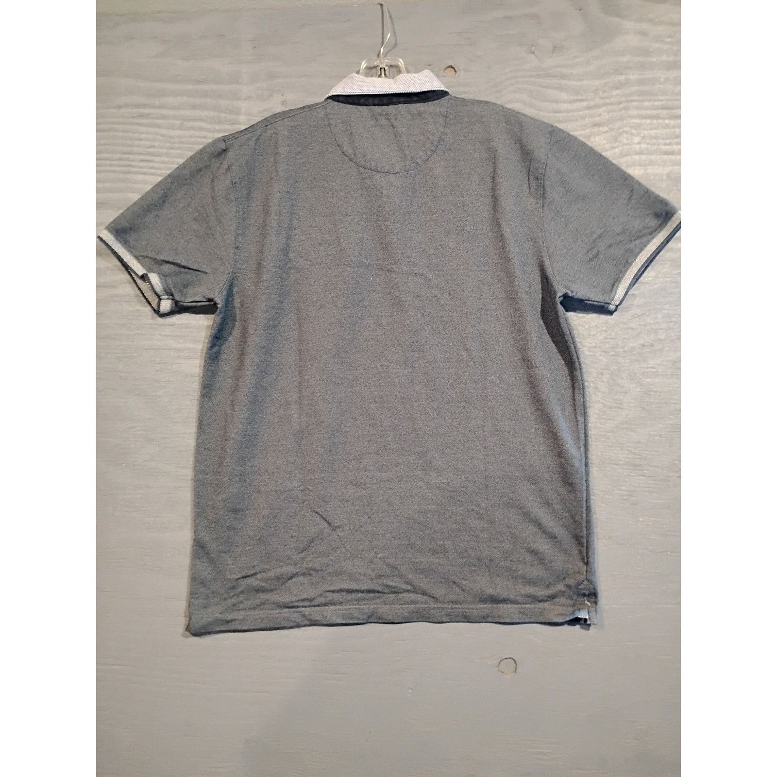 Other D & F Mens Gray Collar Shirt (Size Large) Size US L / EU 52-54 / 3 - 10 Thumbnail