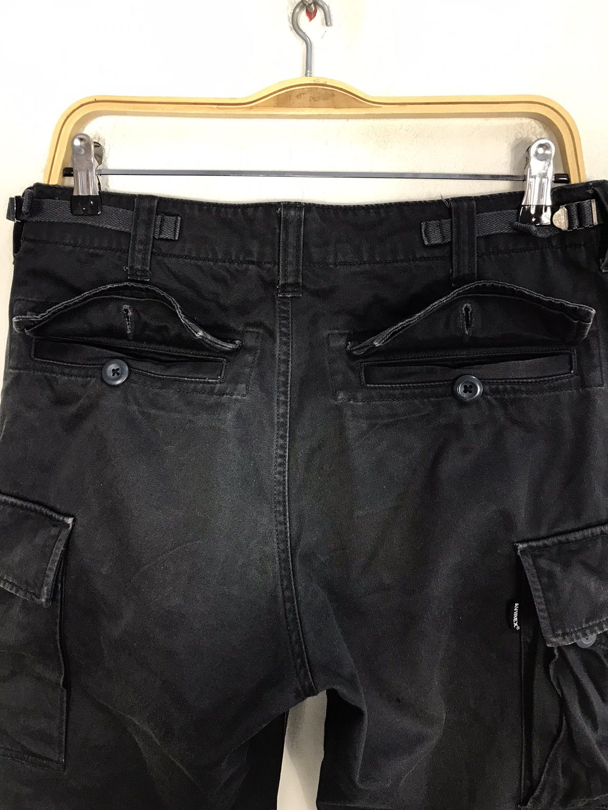 Avirex Vintage Avirex Cargo Short Pants Light Wash Style Size US 32 / EU 48 - 9 Thumbnail