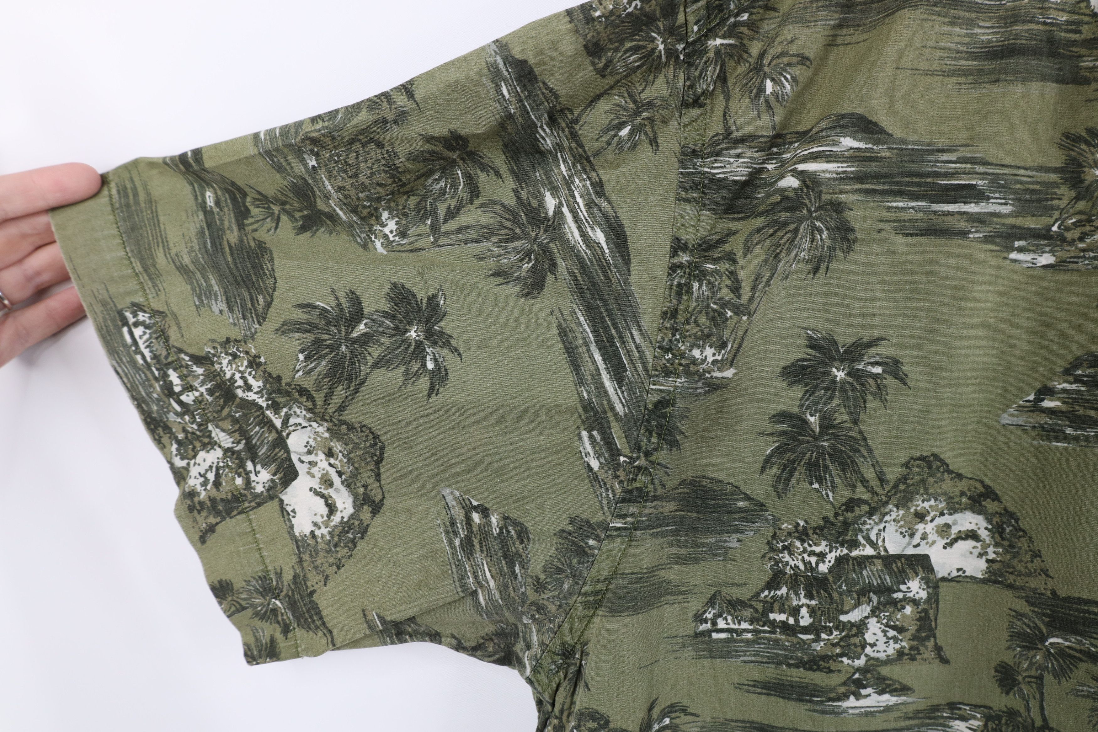 Gap Vintage Y2K 2000 Gap Collar Island Hawaiian Button Shirt Size US XXL / EU 58 / 5 - 8 Thumbnail