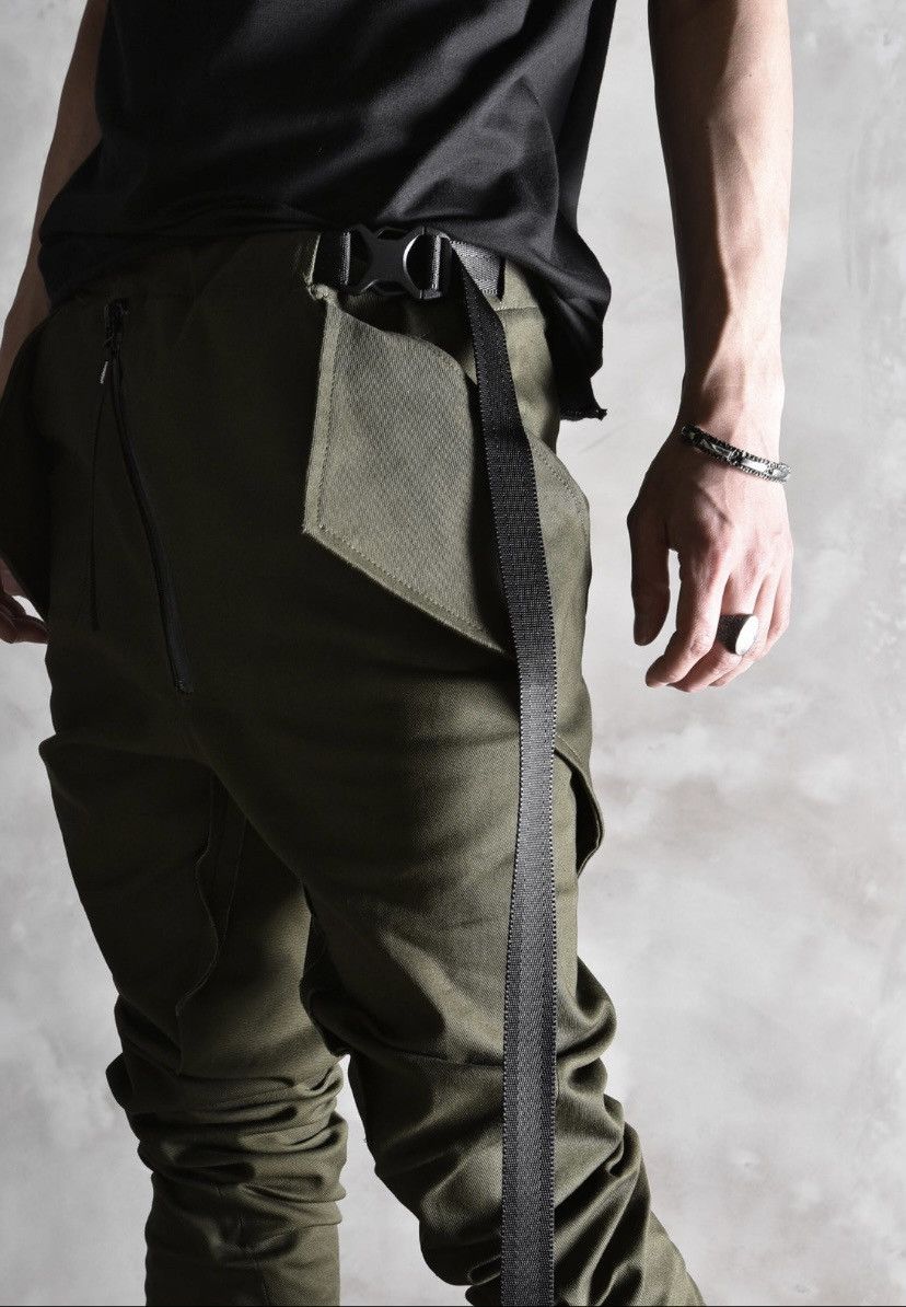 Japanese Brand LOOM OSAKA×SISTERE Slashed Flap Elongated Trousers Size US 32 / EU 48 - 5 Thumbnail