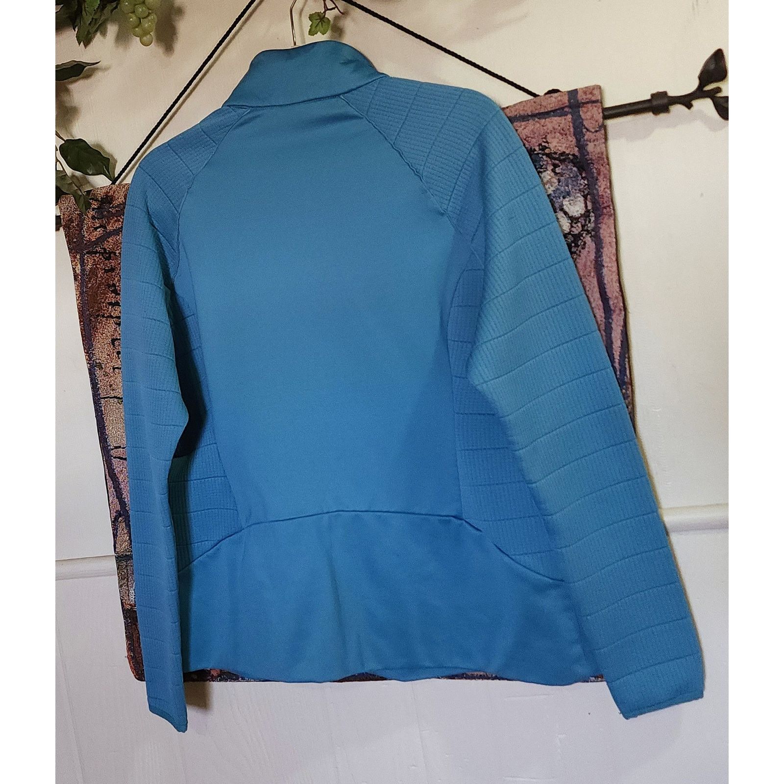 Columbia Columbia Size XL Teal Athletic Top Long Sleeve Fleece Size XL / US 12-14 / IT 48-50 - 2 Thumbnail