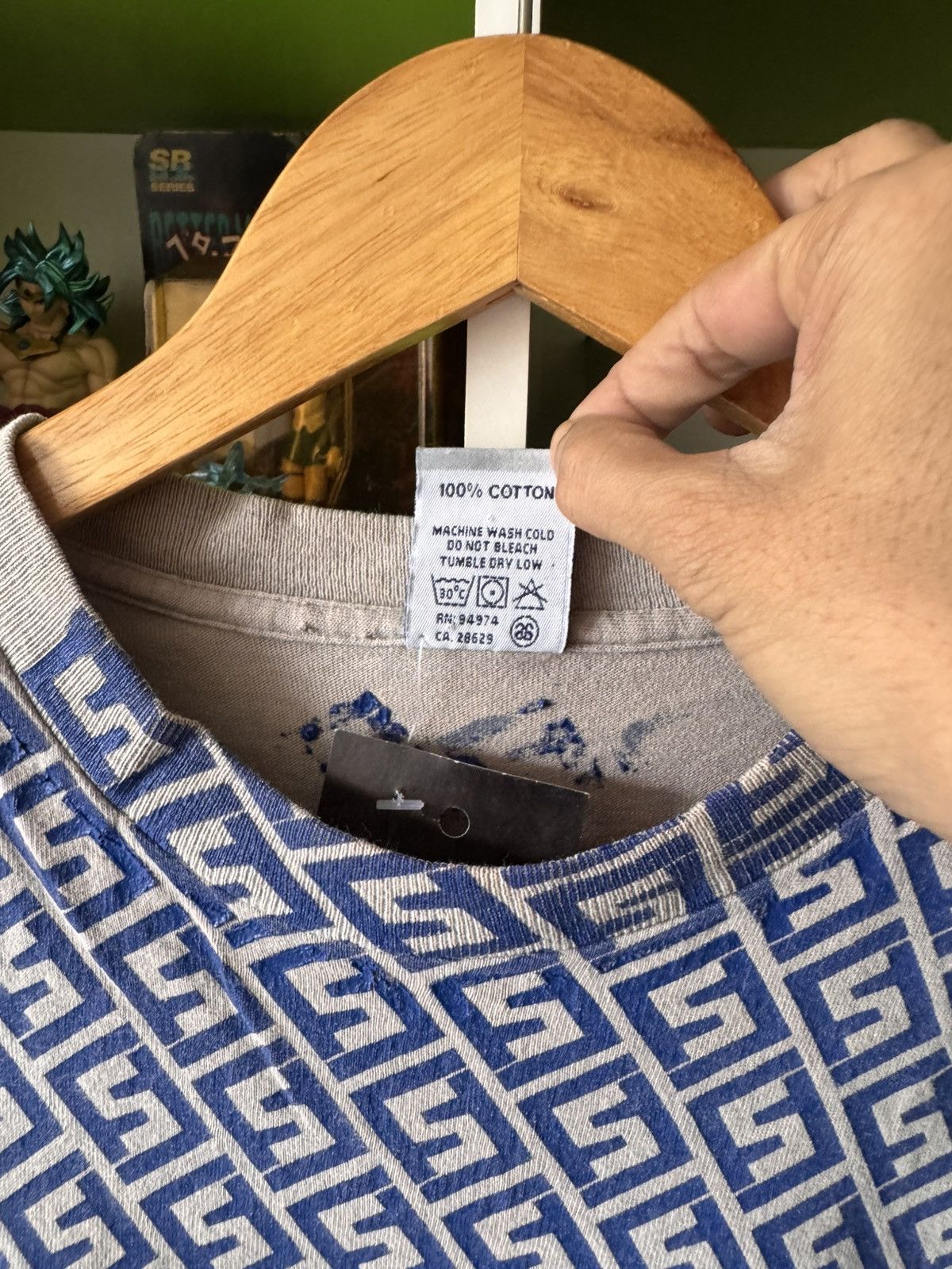 If Six Was Nine × Stussy × Vintage VINTAGE STUSSY ARCHIVE RIPOFF MONOGRAM FENDI Size US M / EU 48-50 / 2 - 4 Thumbnail