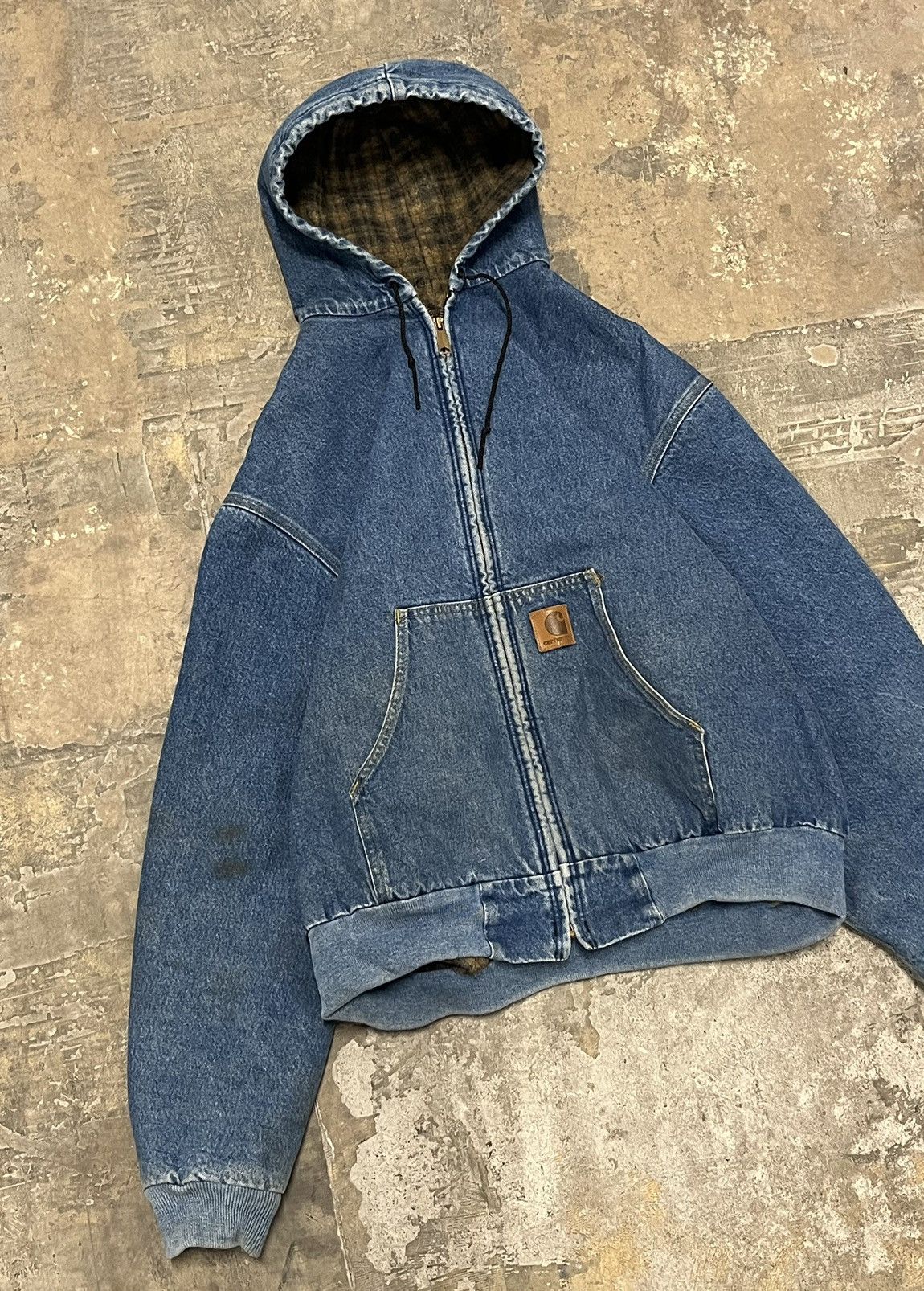 Vintage Denim Carhartt Jacket Men's 2XL ASAP selling Rocky A$AP