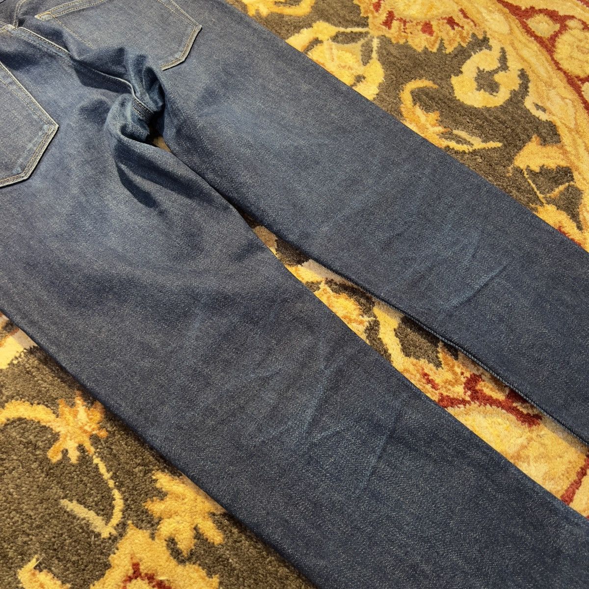 Kaihara Denim × Uniqlo uniqlo raw selvedge slim straight kaihara denim Size US 30 / EU 46 - 11 Thumbnail