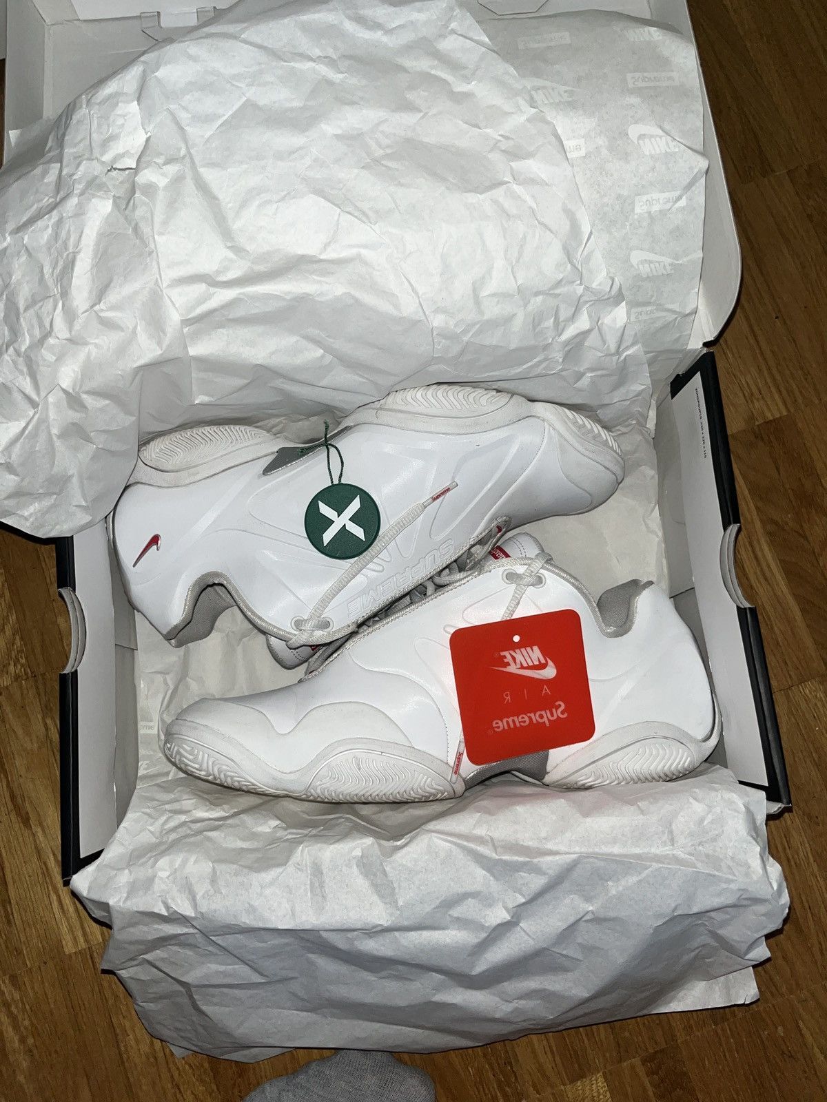 Nike × Supreme Nike Courtposite Supreme Size US 9 / EU 42 - 2 Thumbnail