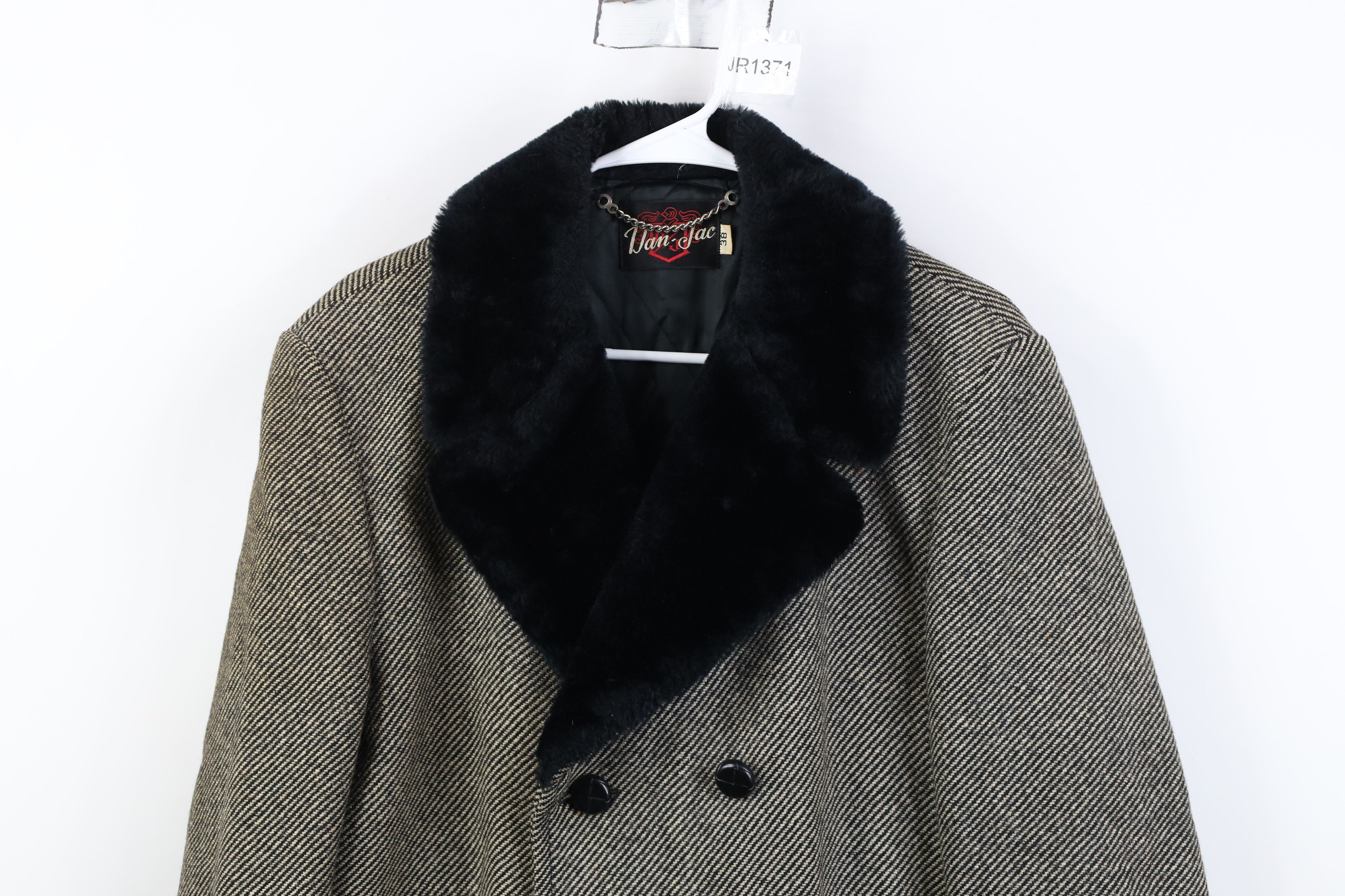 Vintage Vintage 60s 70s Lined Whipcord Rancher Overcoat Jacket USA Size US L / EU 52-54 / 3 - 2 Thumbnail