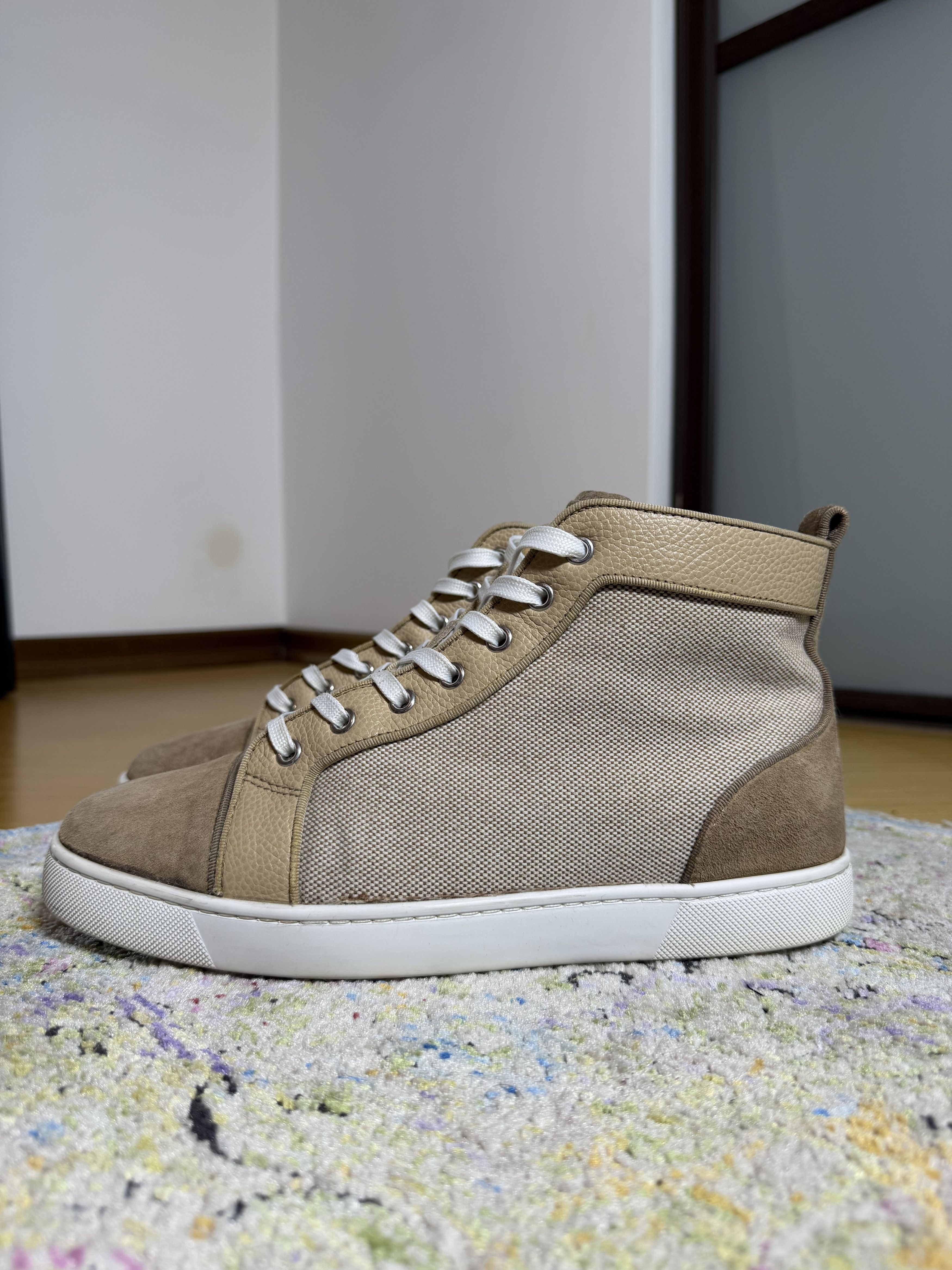 Christian Louboutin Christian Louboutin Louis Orlato Beige Sneakers Size US 9 / EU 42 - 1 Thumbnail
