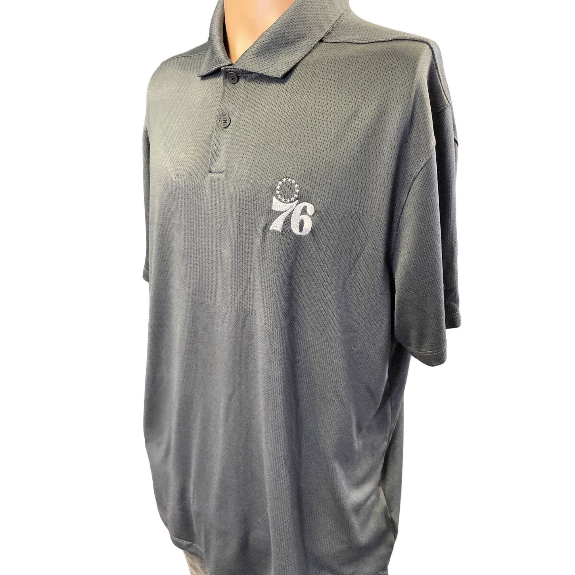 Nike Nike Golf Polo Men's Shirt, Short Sleeve, Gray, Dri Fit Siz Size US L / EU 52-54 / 3 - 2 Thumbnail