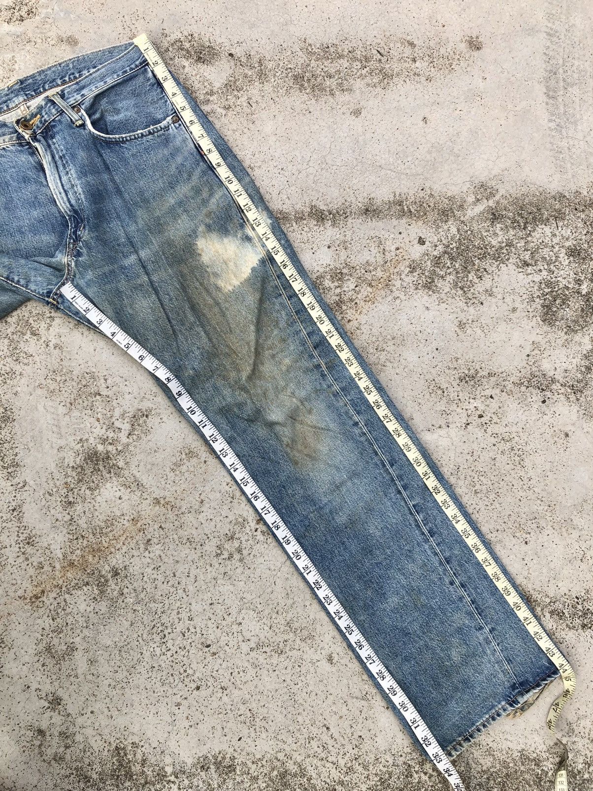 Edwin WIDE LEG⚡️⚡️VINTAGE SELVEDGE RUSTY DENIM Size US 34 / EU 50 - 16 Thumbnail