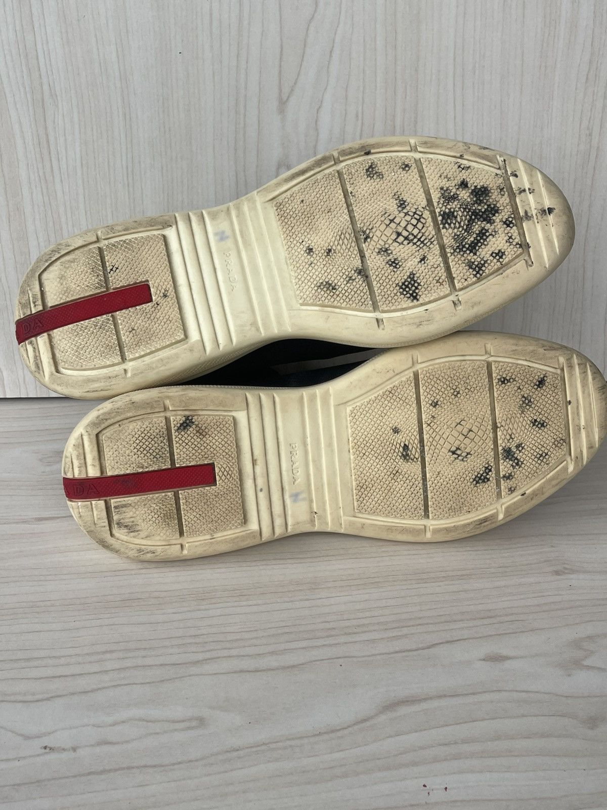 Prada Prada Linea Rossa Sock Sneakers. Size US 10 / EU 43 - 13 Thumbnail