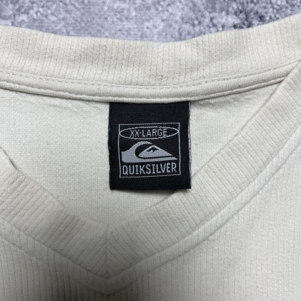 Quiksilver Vintage Quiksilver Ribbed Big Logo Longsleeve Streetwear Y2K Size US XXL / EU 58 / 5 - 4 Thumbnail
