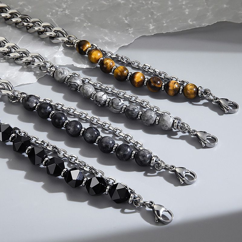 Jewelry Stone Vibe Bracelet Y2K Punk Chain Gotch Bracelets Chains Size ONE SIZE - 4 Thumbnail