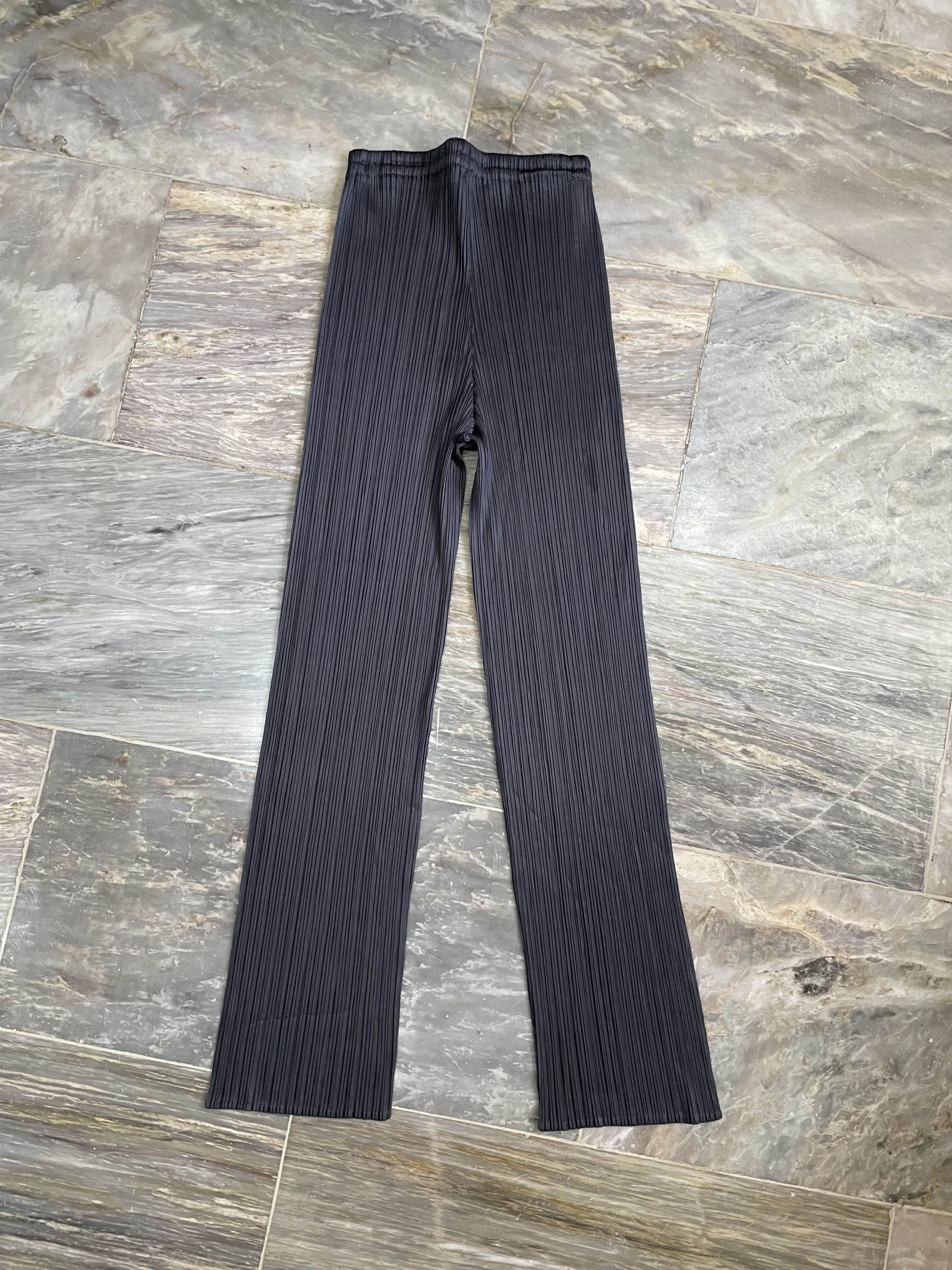 Issey Miyake × Pleats Please Issey Miyake Issey Miyake Pleats Please Pleated Pants Size 23" - 4 Thumbnail