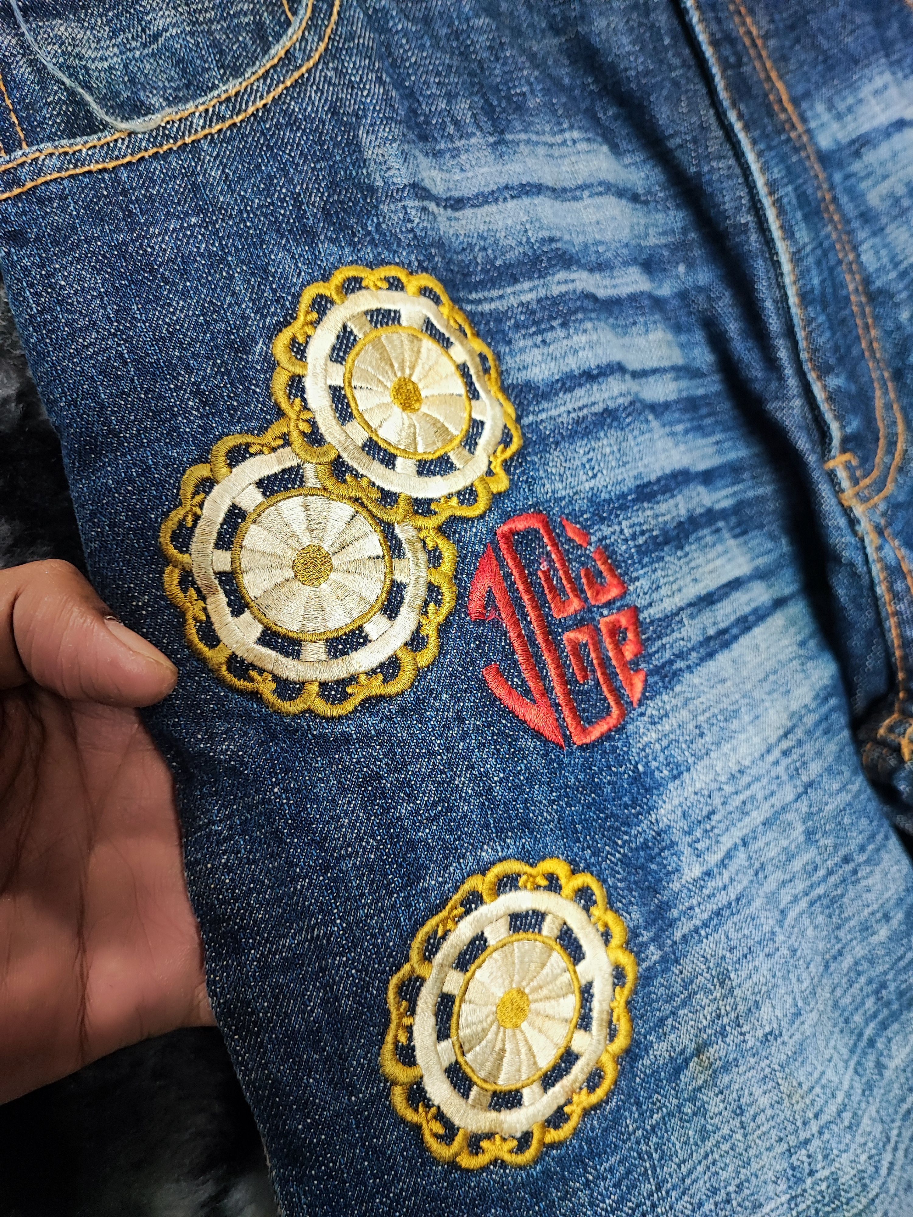 Karakuri Tamashii JUNE BERGSTRAND DENIM SUKAJAN INSPIRED KARAKURI TAMASHI Size US 31 - 8 Thumbnail