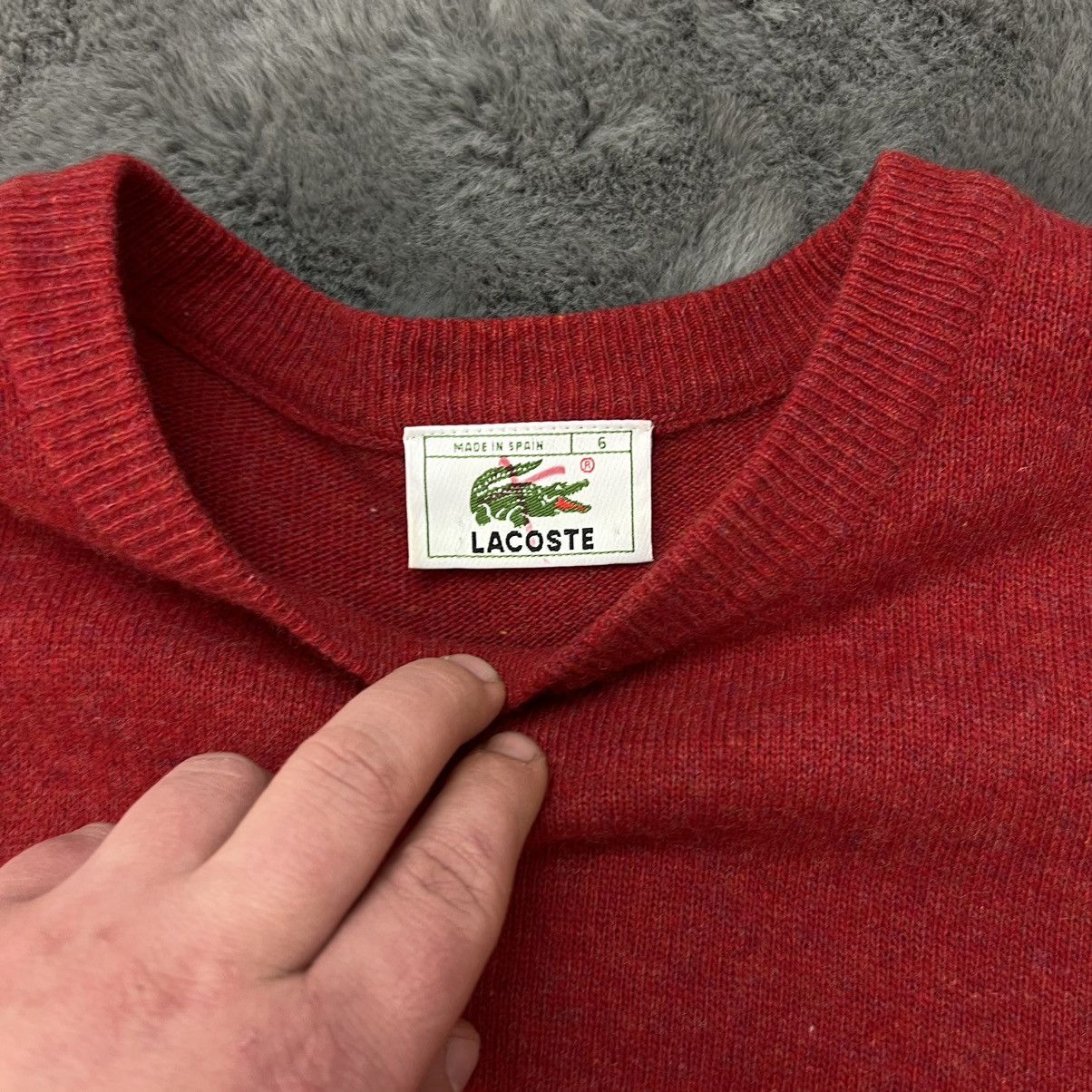 Lacoste Lacoste Vintage 100% Pure Laine Wool Mark Casual Sweater Size US M / EU 48-50 / 2 - 6 Thumbnail