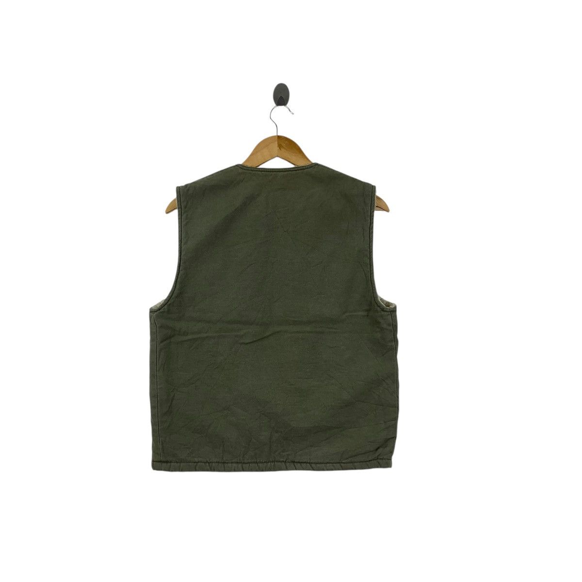 Vintage Vintage RUCK DAM Shearling Technical Outdoor Vest Jacket Size US M / EU 48-50 / 2 - 8 Thumbnail