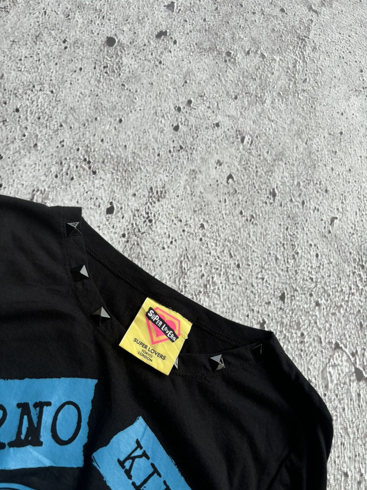 If Six Was Nine Super Lovers Porno Kill Studded Longsleeve Size M / US 6-8 / IT 42-44 - 7 Thumbnail