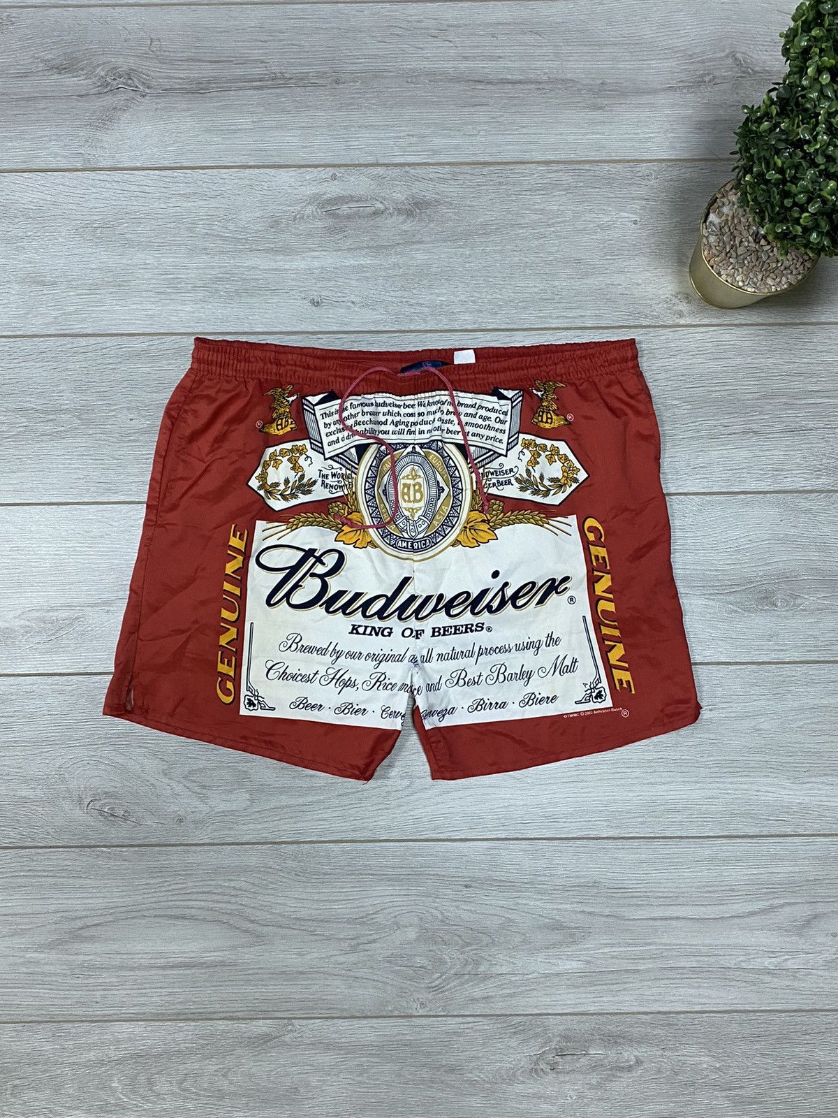 Budweiser Budweiser 2005 vintage over print beer shorts Size US 36 / EU 52 - 1 Thumbnail