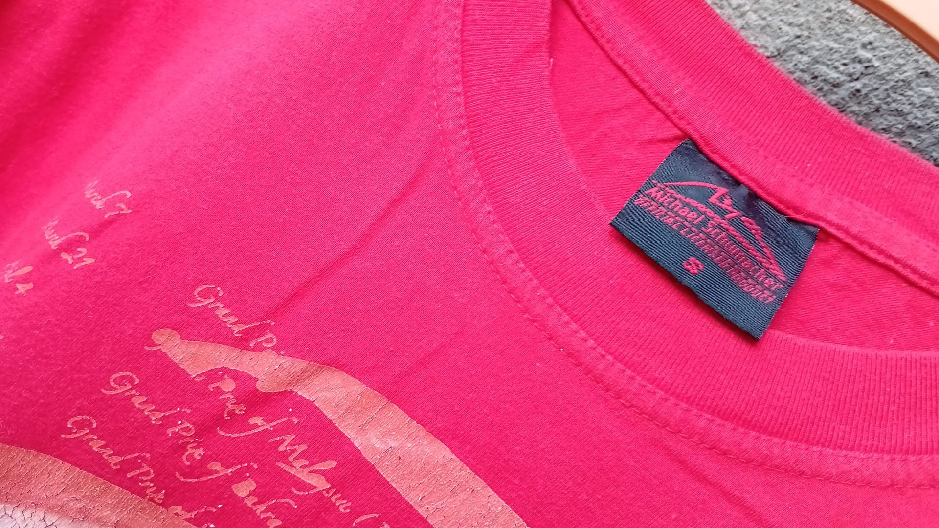 Ferrari Michael Schumacher F1 7 Times World Champion tee sz L Size US L / EU 52-54 / 3 - 4 Thumbnail