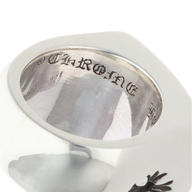 Chrome Hearts Chrome Hearts Big PJ Plain Silver Ring Size ONE SIZE - 3 Thumbnail