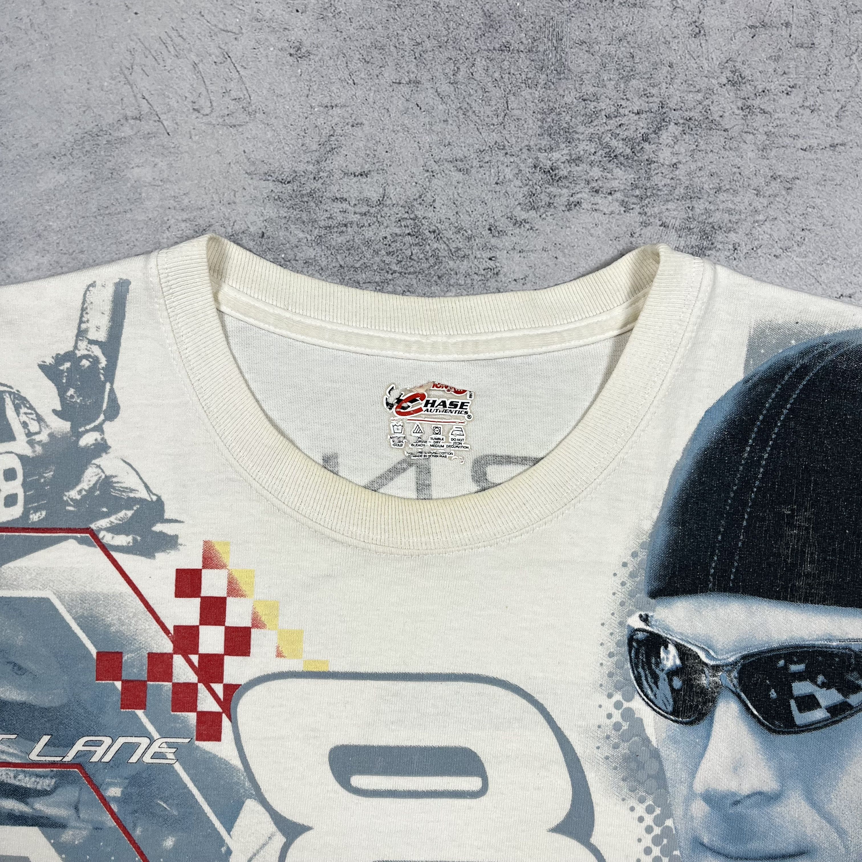 NASCAR Vintage Dale Earnhardt JR Nascar Racing T Shirt 00’s Size US L / EU 52-54 / 3 - 17 Thumbnail