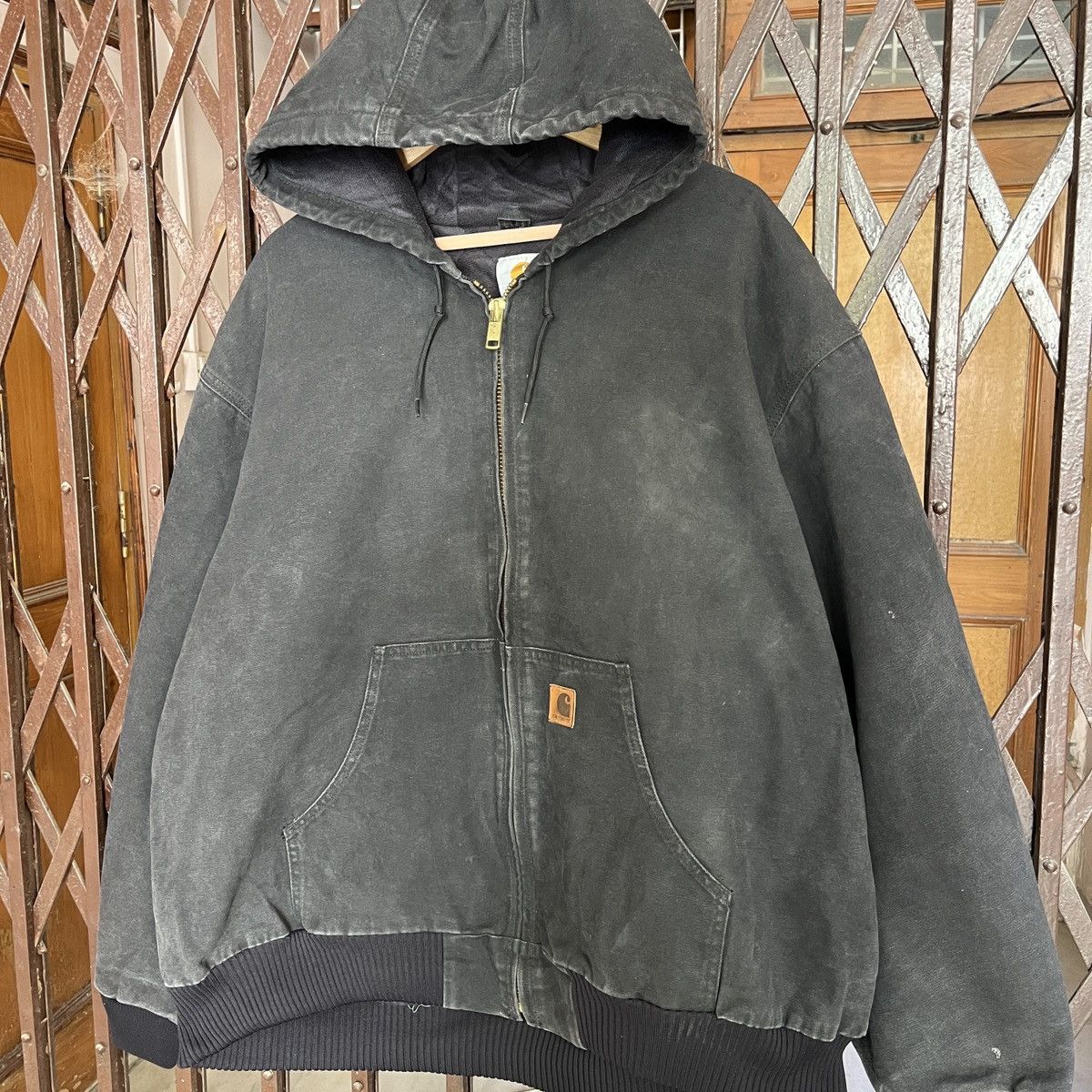 Carhartt Vintage Carhartt Active Jacket Black Size US XXL / EU 58 / 5 - 2 Thumbnail