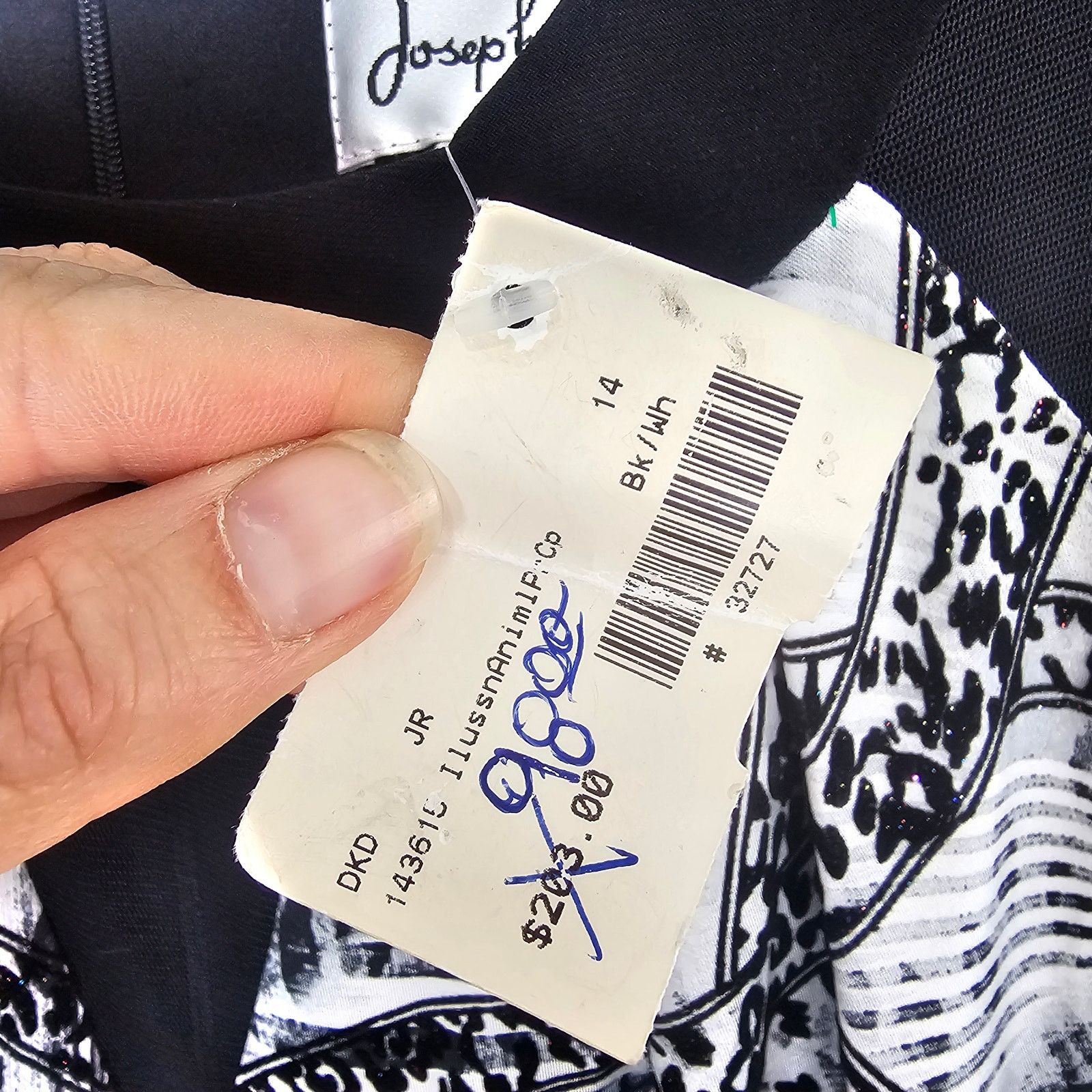 Joseph Ribkoff Joseph Ribkoff Womens Abstract Animal Print Sheath Dress 14 Size XL / US 12-14 / IT 48-50 - 7 Thumbnail