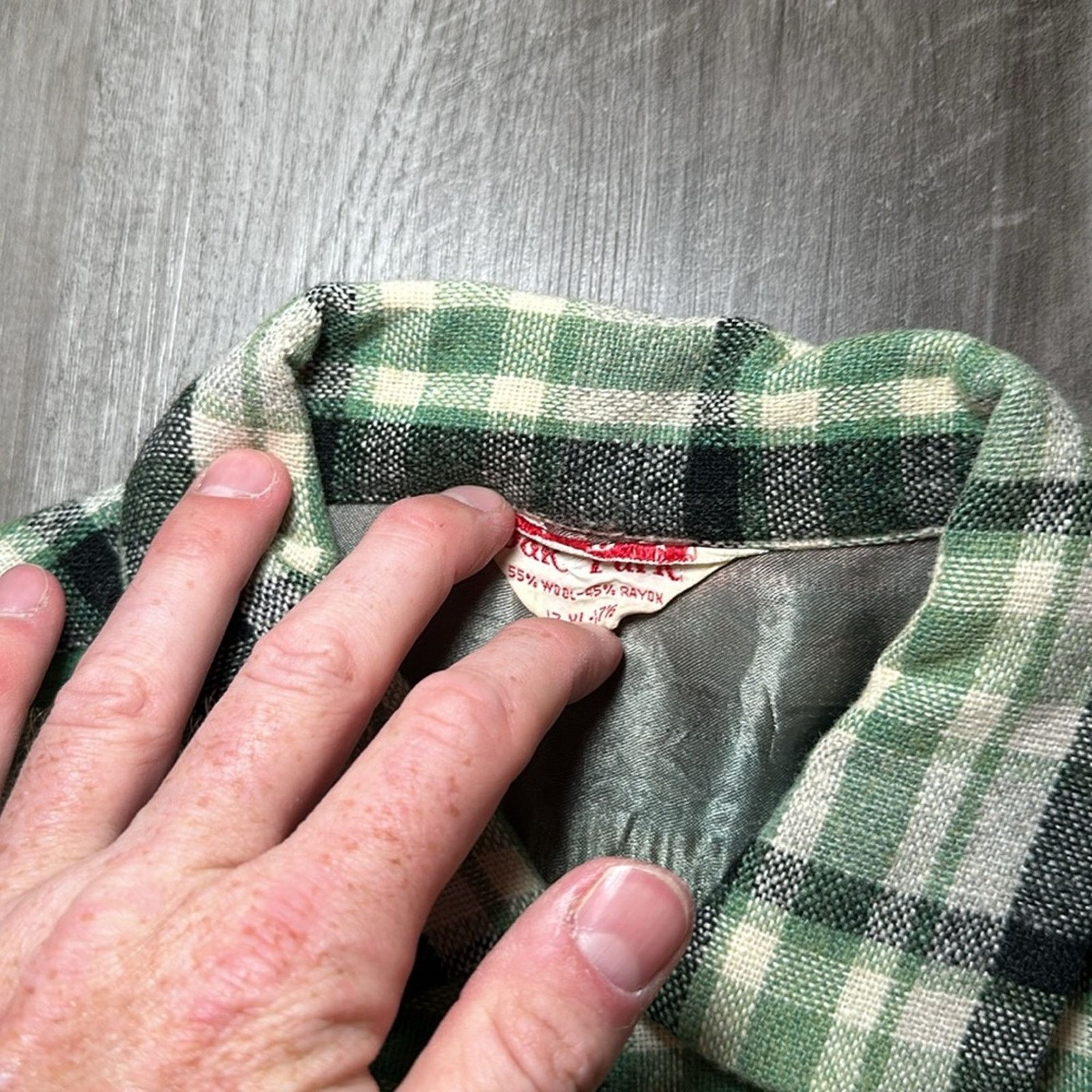 Other Oak Park Vintage Wool Blend Long Sleeve Button Down - XL Size US XL / EU 56 / 4 - 8 Thumbnail