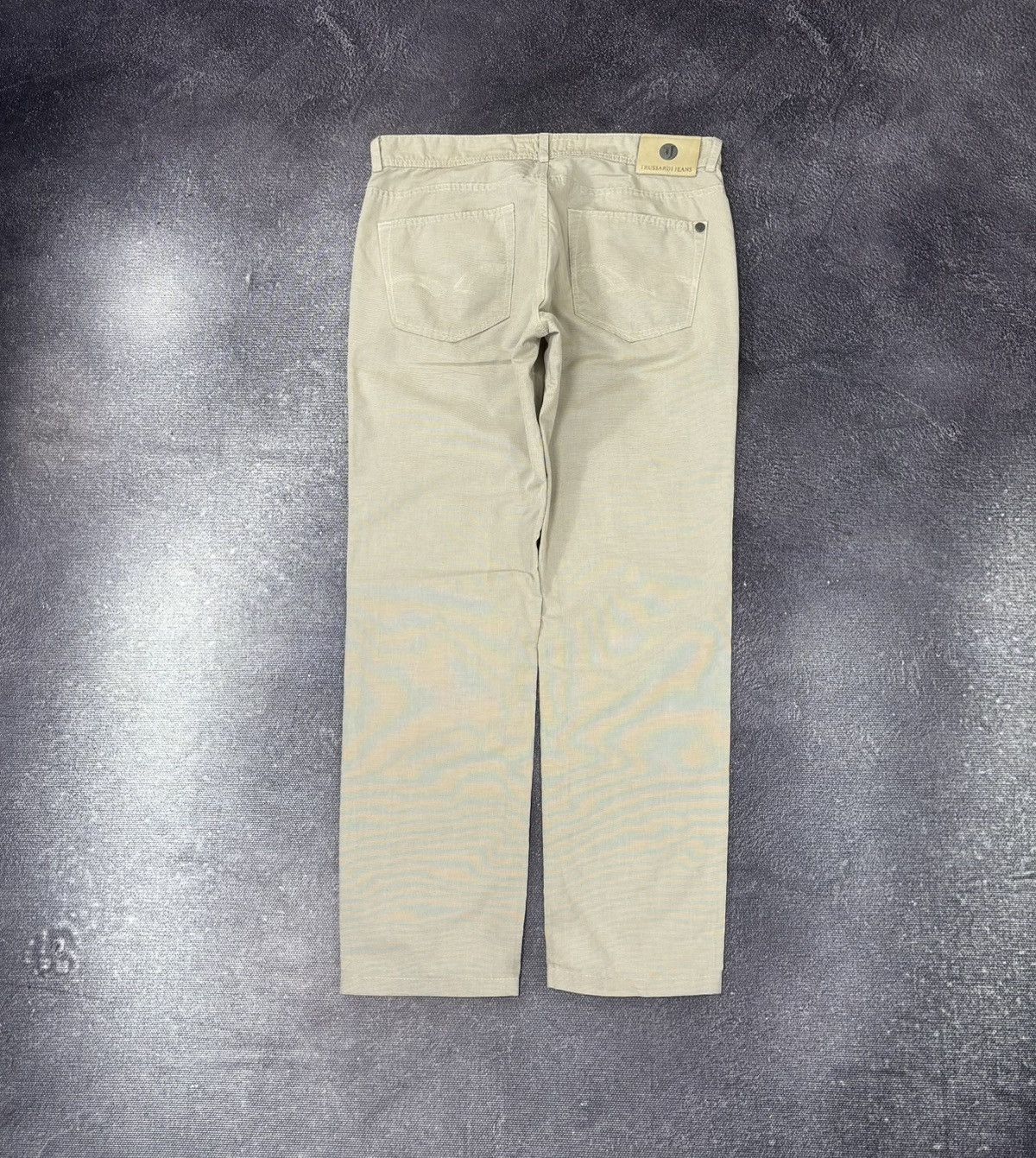 Trussardi × Vintage Vintage Trussardi Men’s Slim Straight Fit Luxury Pants Jeans Size US 33 - 1 Thumbnail