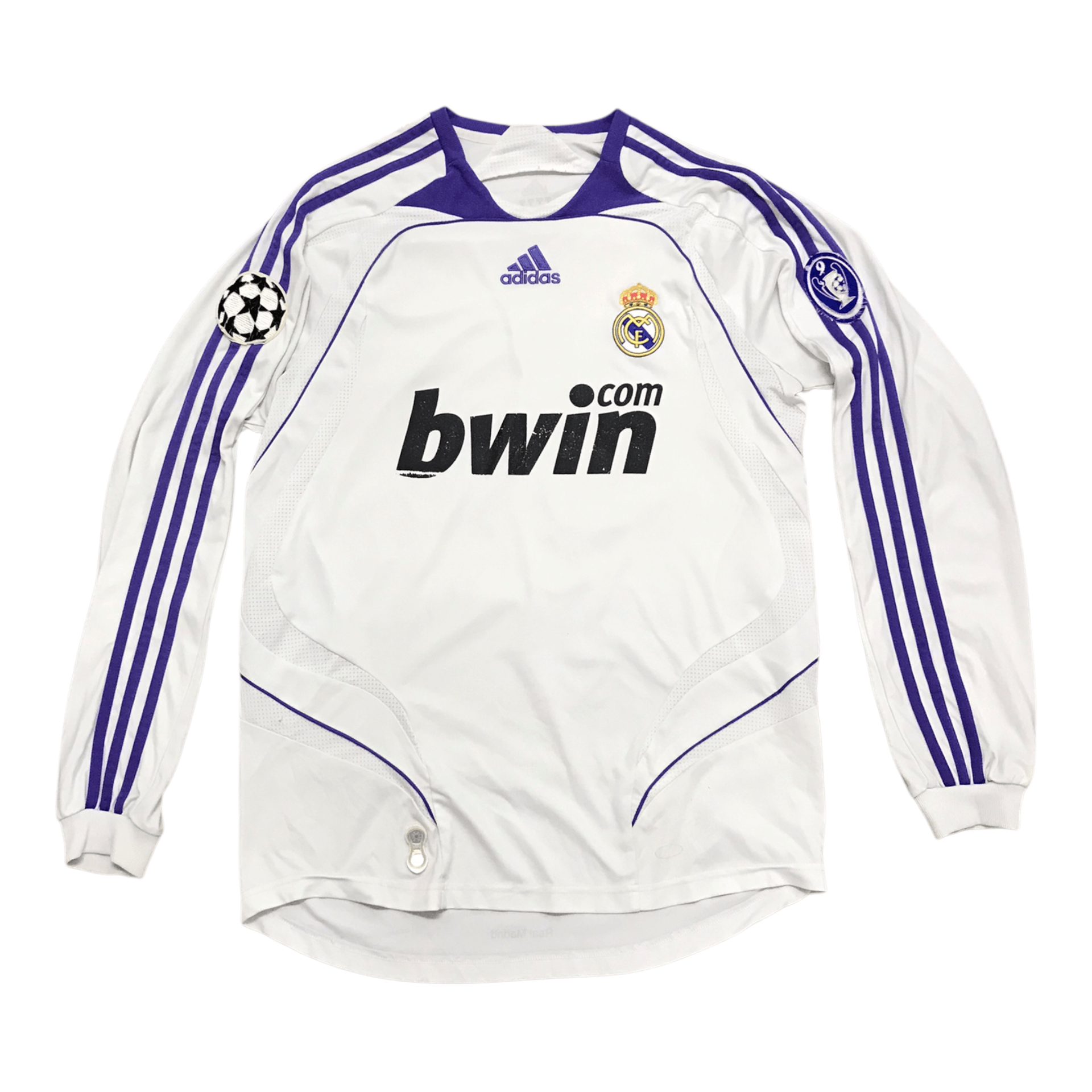 Adidas Real Madrid Jersey 2007-2008 Long Sleeve Size US M / EU 48-50 / 2 - 1 Thumbnail