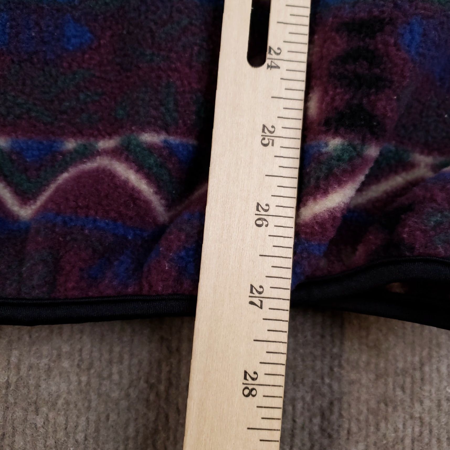 Vintage Vintage Columbia Pullover Sweater Mens Medium Purple Aztec Fleece USA 90s 1/2 Zip Size US M / EU 48-50 / 2 - 4 Thumbnail