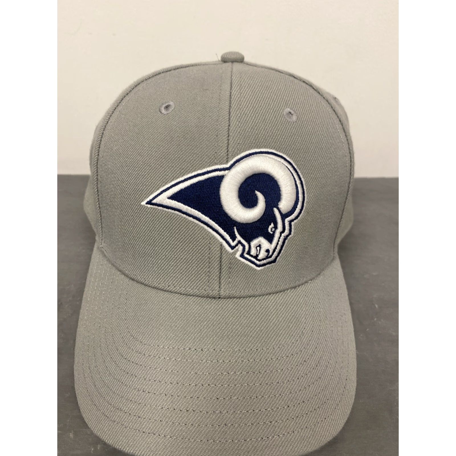 Vintage Los Angeles Rams ‘47 Baseball Cap Adjustable Fit Gray Logo Casual Mens One Size Size ONE SIZE - 2 Thumbnail