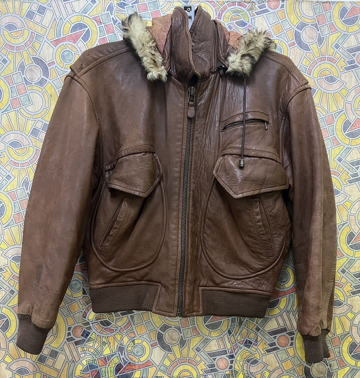 【極美品‼️】Scoop Boys All Leather Jacket Leather Jacket Scoop Boys