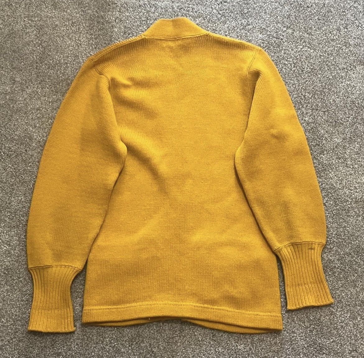 Other Yellow Campus Cardigan 40s 50s Size S / US 4 / IT 40 - 4 Thumbnail