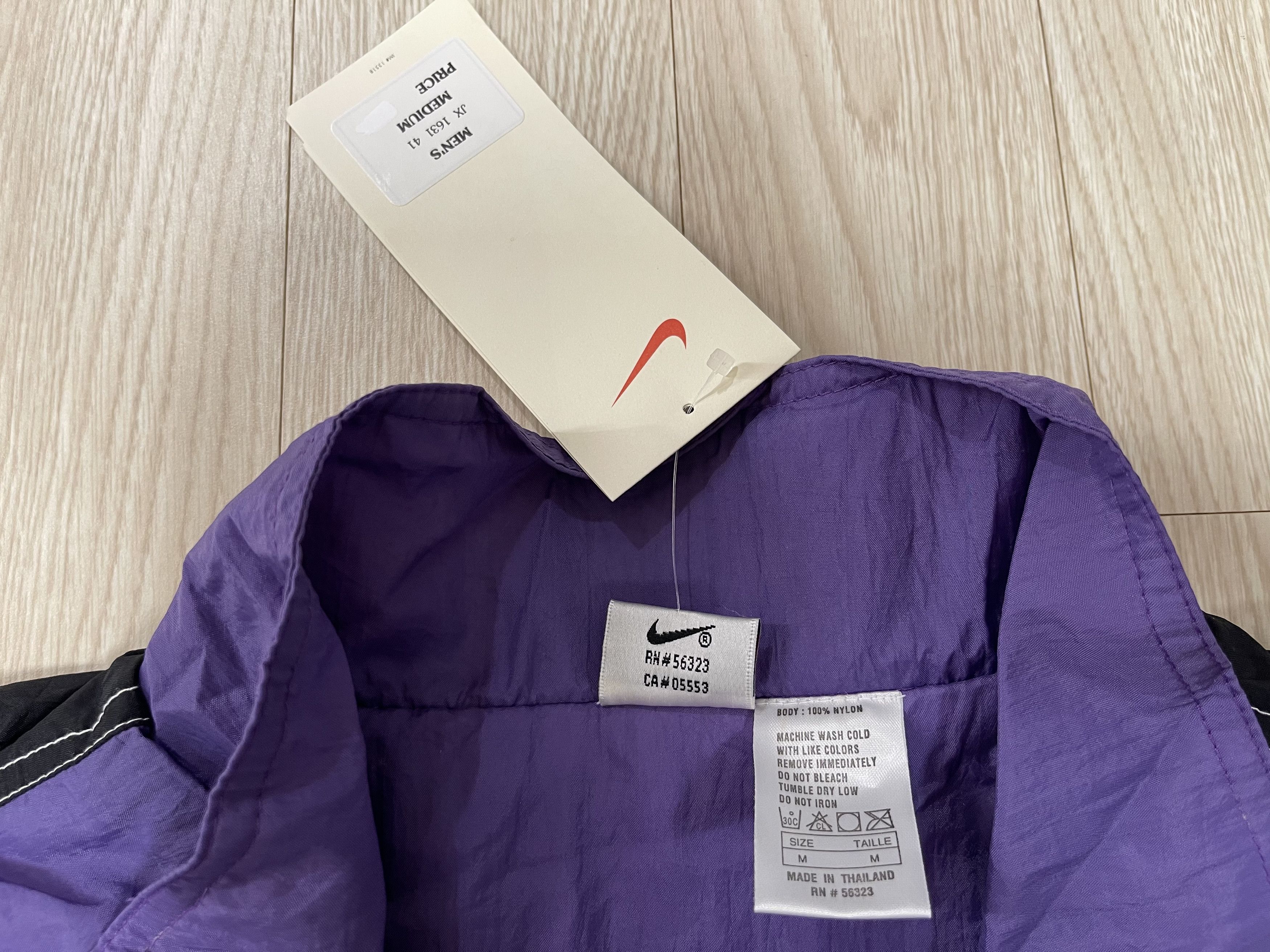 Nike Nike Red Tag 90’s Vintage Nylon Jacket Size US M / EU 48-50 / 2 - 3 Thumbnail