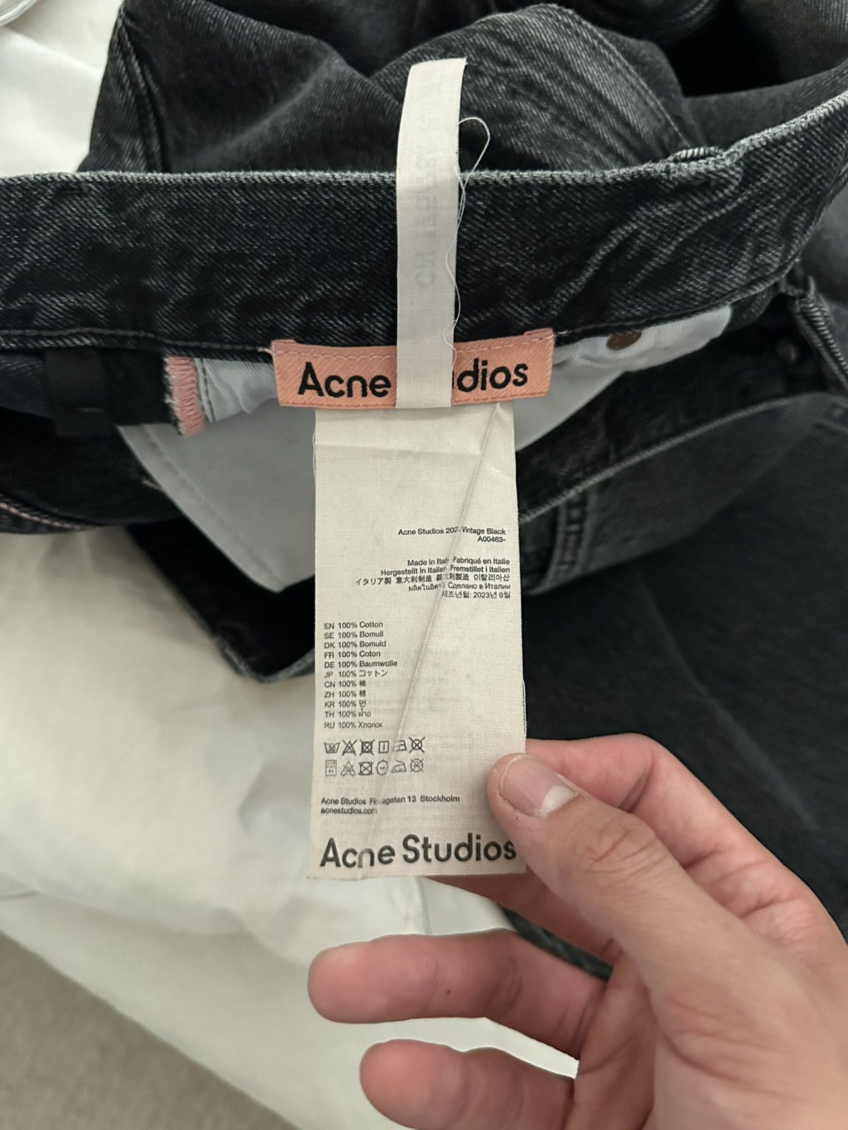 Acne Studios acne studios 2022f relaxed fit jeans Size US 31 - 7 Thumbnail