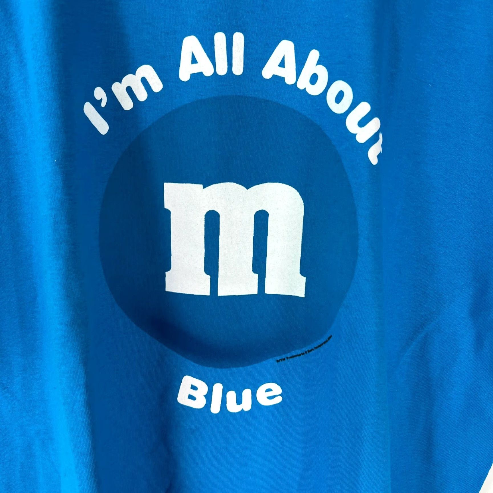 Gildan Gildan T-Shirt Mens Short Sleeve I'm All About Blue Ultra Cotton Graphic XL Blue Graphic Tee - Mens XL Blue Graphic T-Shirt Gildan Size US XL / EU 56 / 4 - 4 Thumbnail