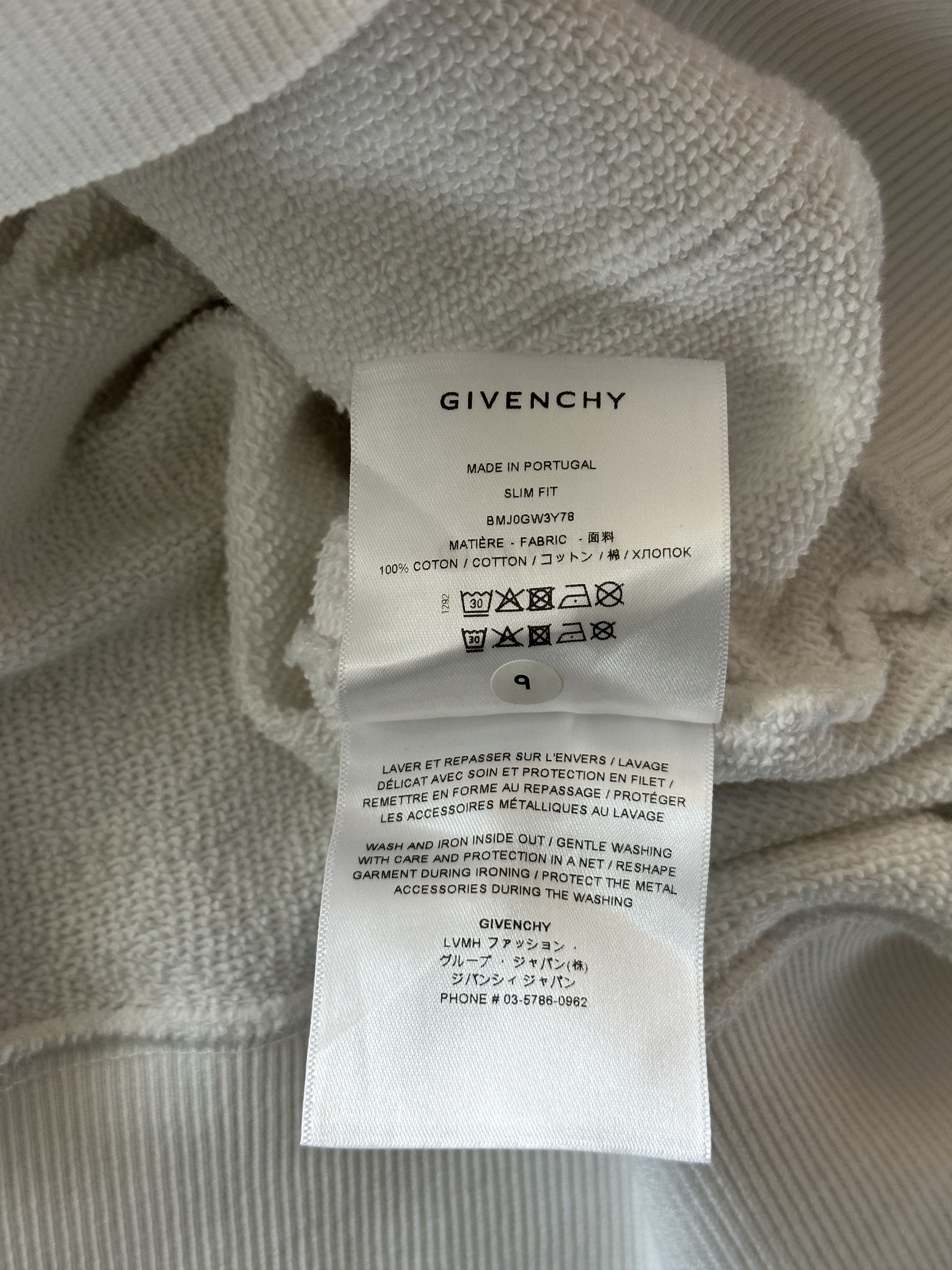 Givenchy Givenchy White & Multicolor Crayon Logo Hoodie Size US M / EU 48-50 / 2 - 5 Thumbnail
