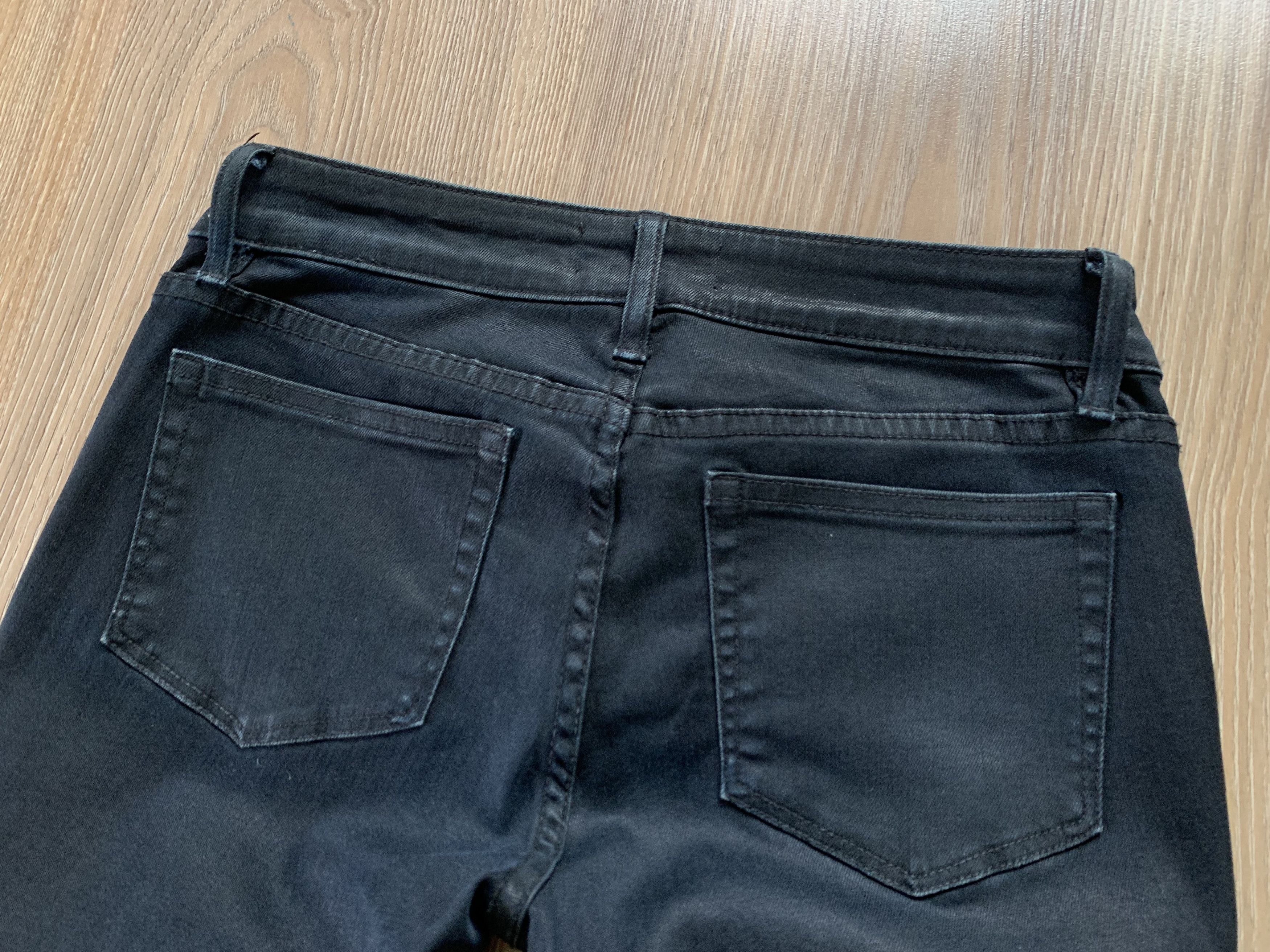 Designer × The Kooples The Kooples Short Fit Waxed Jeans Size 27" / US 4 / IT 40 - 9 Thumbnail
