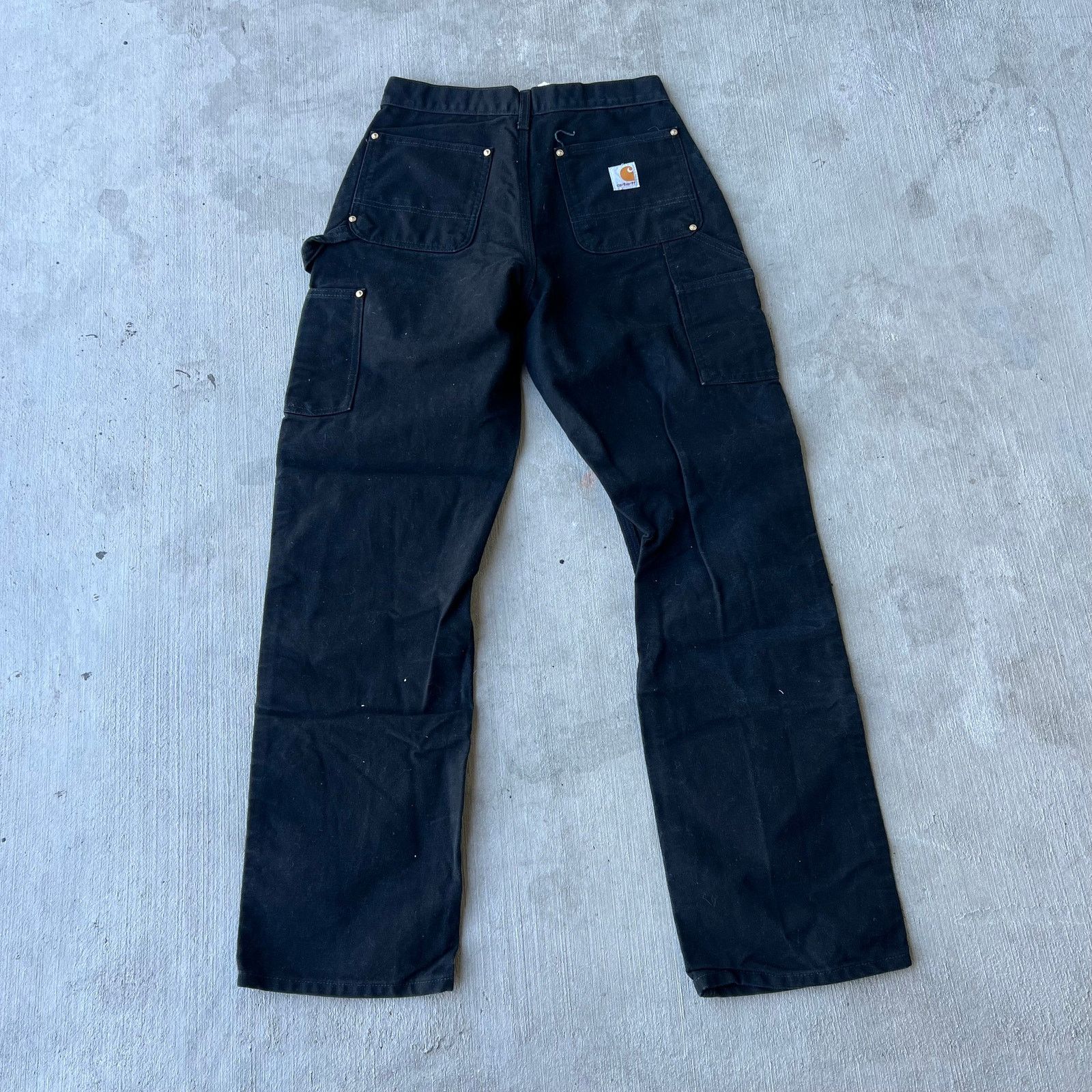 Carhartt × Vintage Carhartt black double knee work wear carpenter pants Size US 28 / EU 44 - 5 Thumbnail