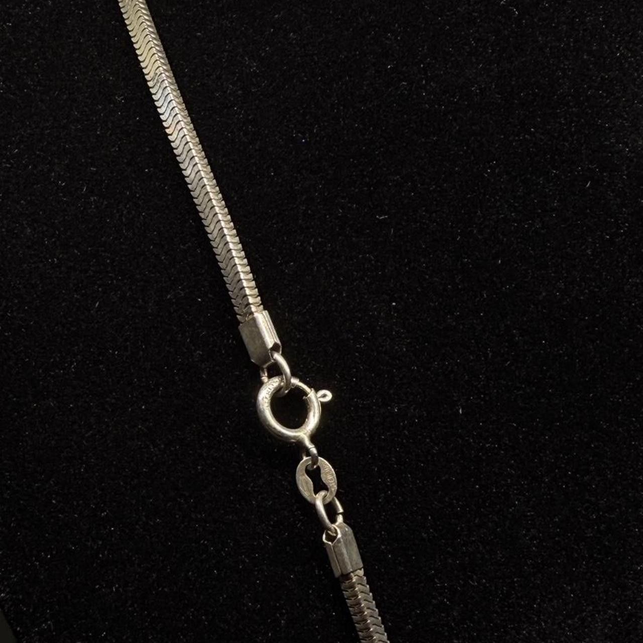 Other Vintage 925 Sterling Silver Snake Chain - 21g Size 32 - 4 Thumbnail