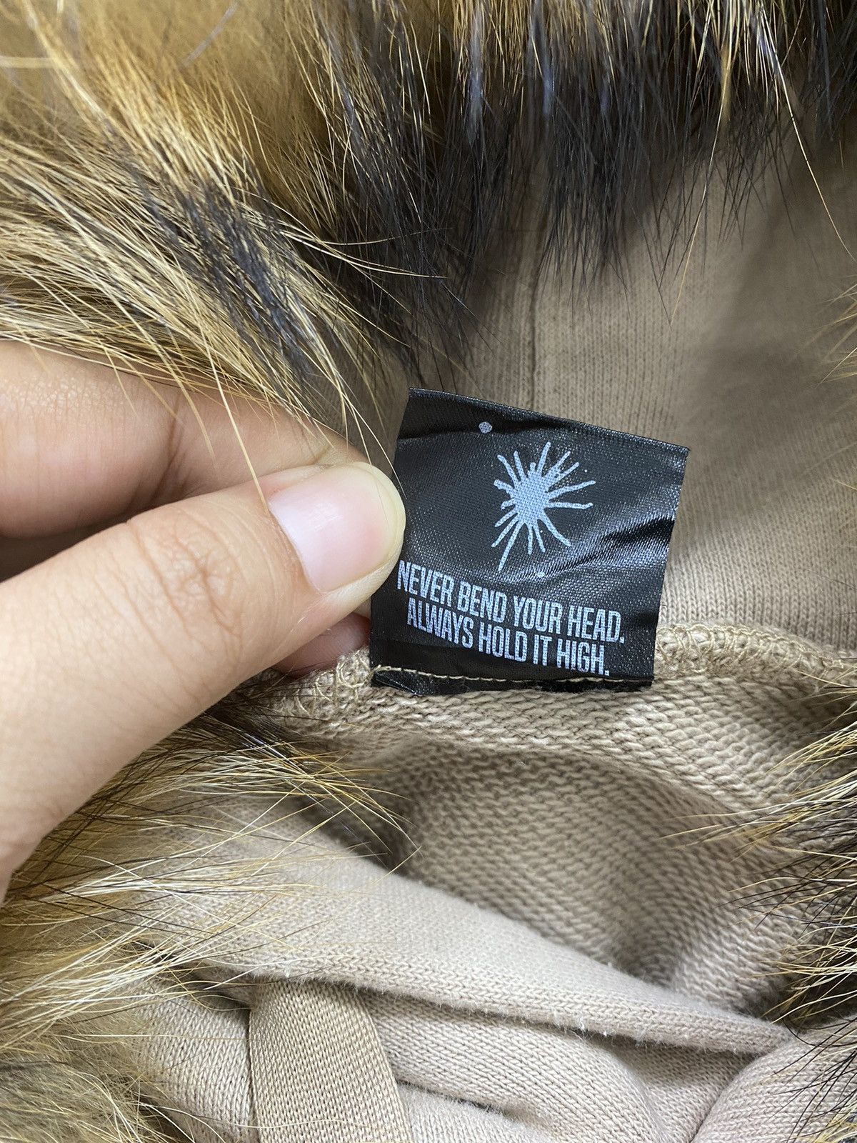 20471120 Maison Mihara Yasuhiro Good Inspiration Fur Hoodie Size US XL / EU 56 / 4 - 10 Thumbnail