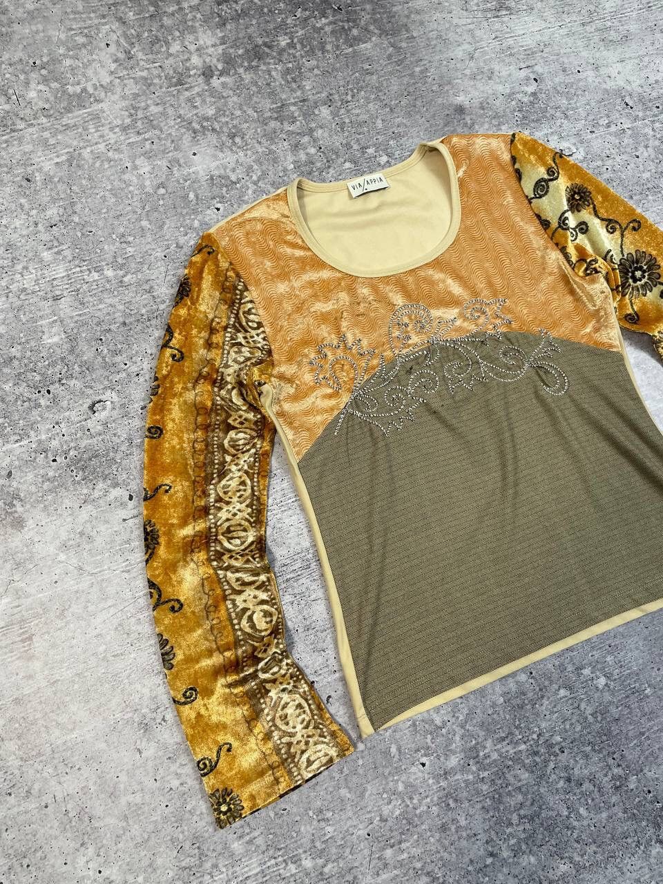 Hysteric Glamour Vintage Save The Queen Jean Paul Gaultier Style Top Y2K Size L / US 10 / IT 46 - 2 Thumbnail